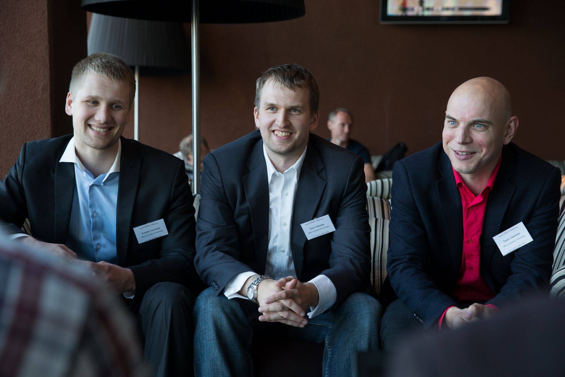 Vasakult: TTÜ doktorant Kristjan Liivamägi, TTÜ vanemteadur Tõnn Talpsepp, TTÜ doktorant Tarvo Vaarmets