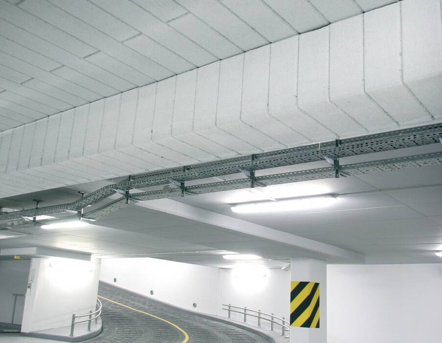 PAROC CGL 20cy kasutamine keldri- ja garaažilagede soojustamisel on lihtne ja kiire ning tulemuseks on nägus viimistletud välimus. Foto: PAROC