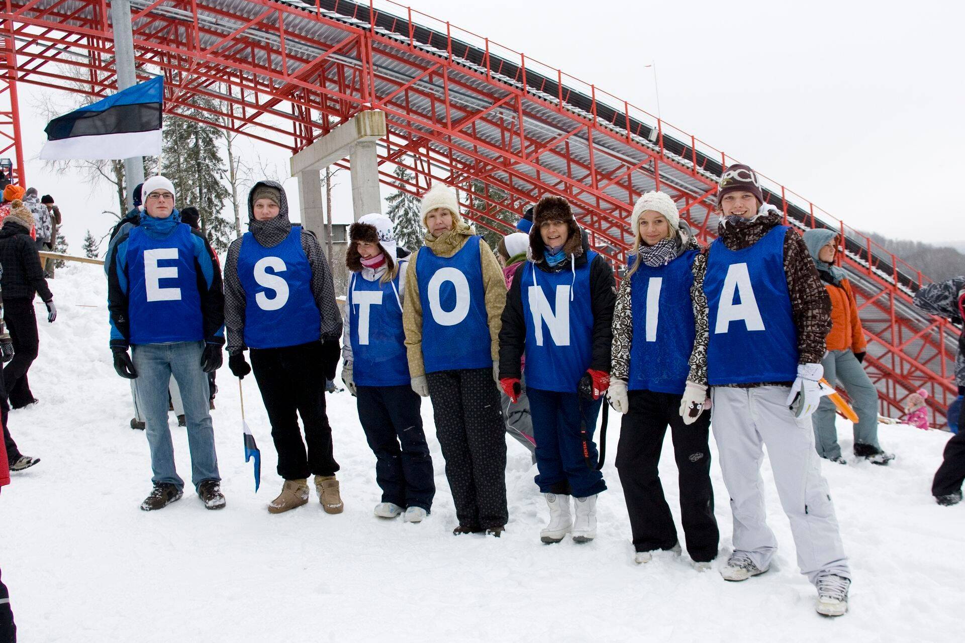 Eesti fännid Otepääl - aasta 2009.