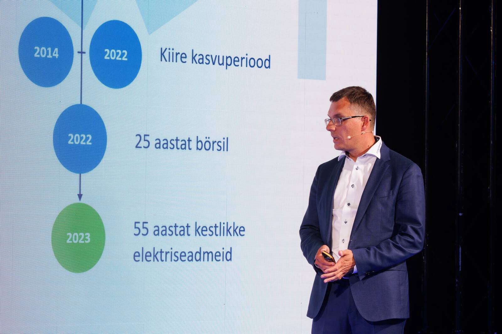 Harju Elekter под руководством Тийта Атсо заработала рекордную операционную прибыль в прошлом квартале, но не обещает роста объемов во втором полугодии.