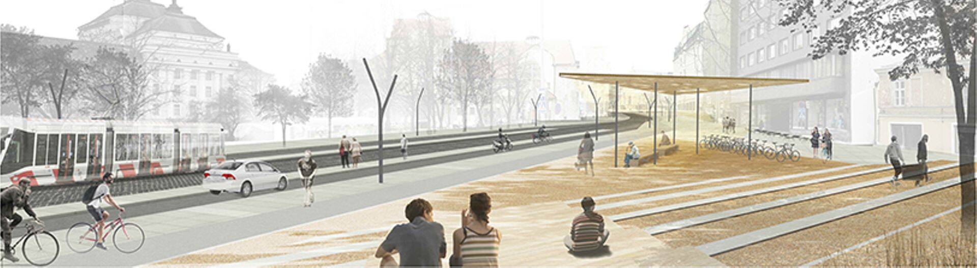 Võidutöö autorid esindavad arhitektuuribürood Kavaka