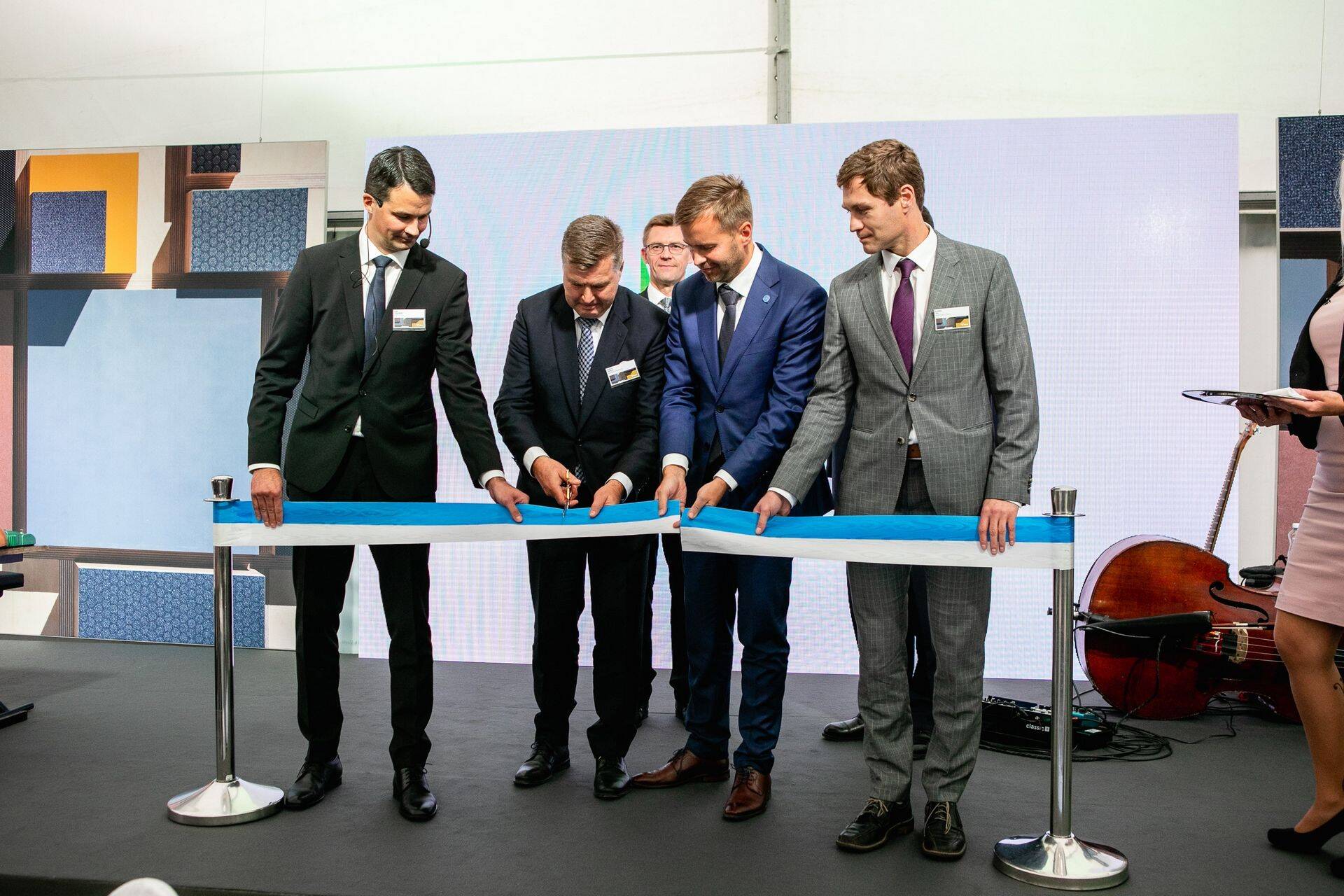 Metsä Pärnu tehase avamine