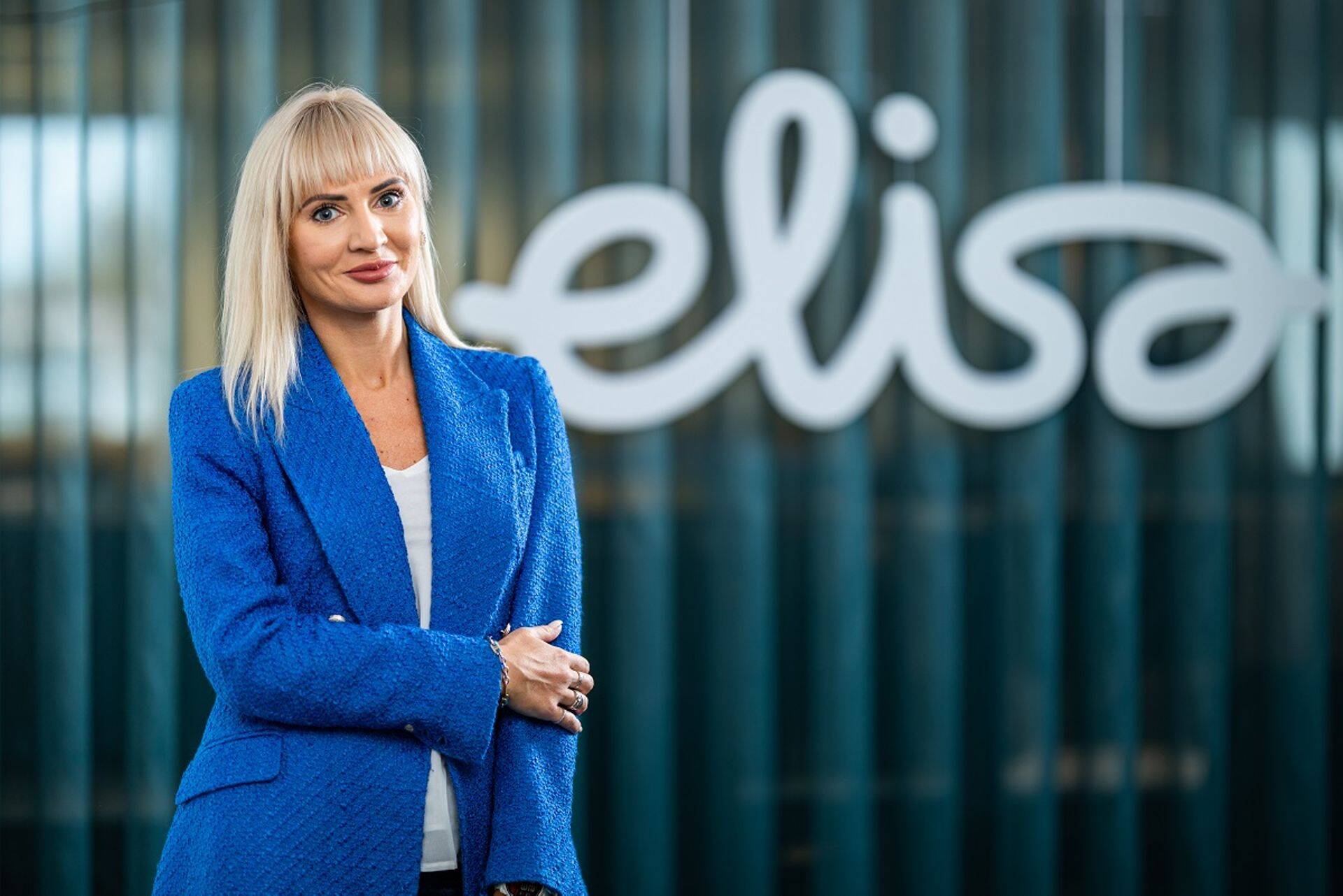 Kristina Judina, Elisa teeninduse valdkonna juht.