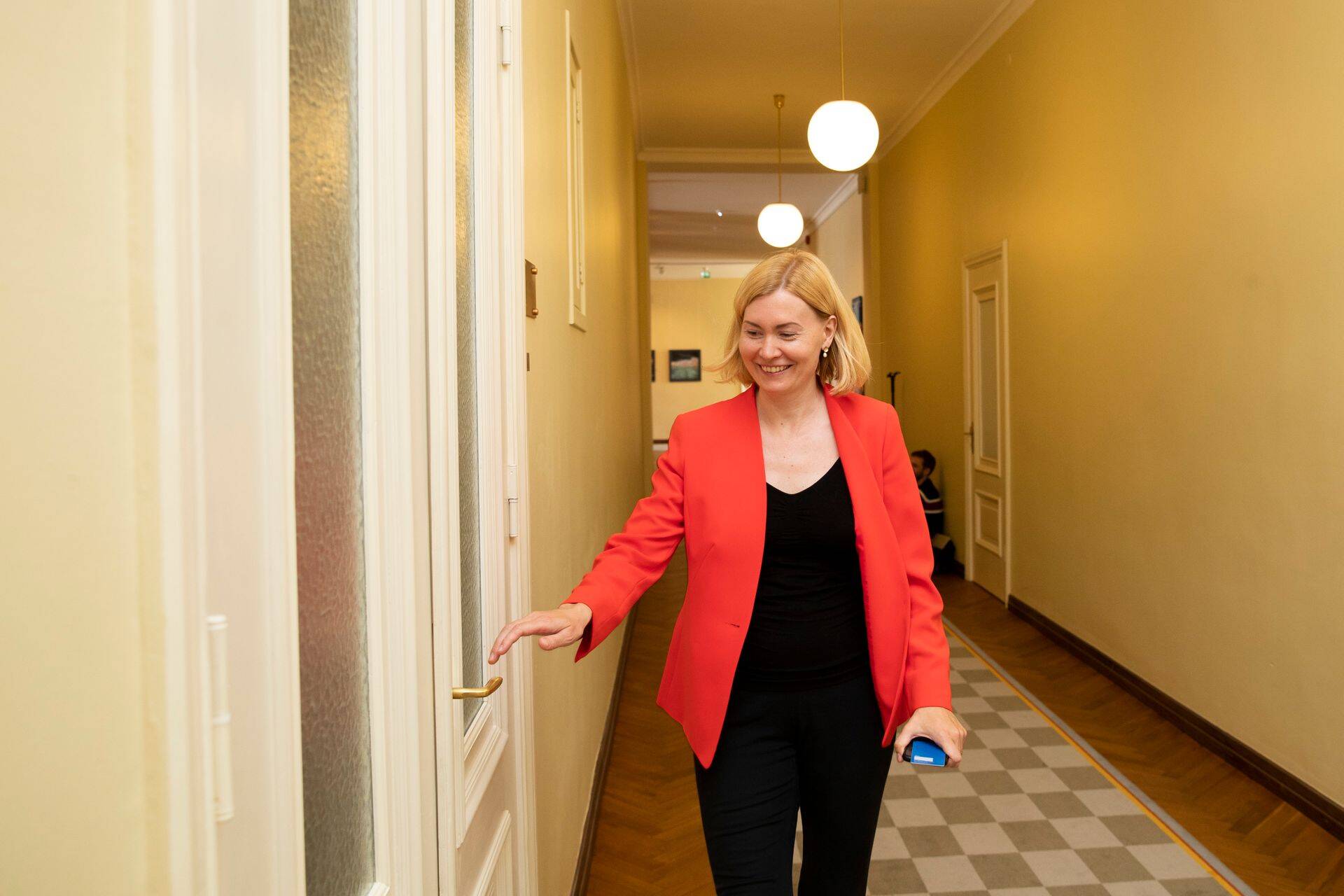 Majandus- ja taristuminister Riina Sikkut.