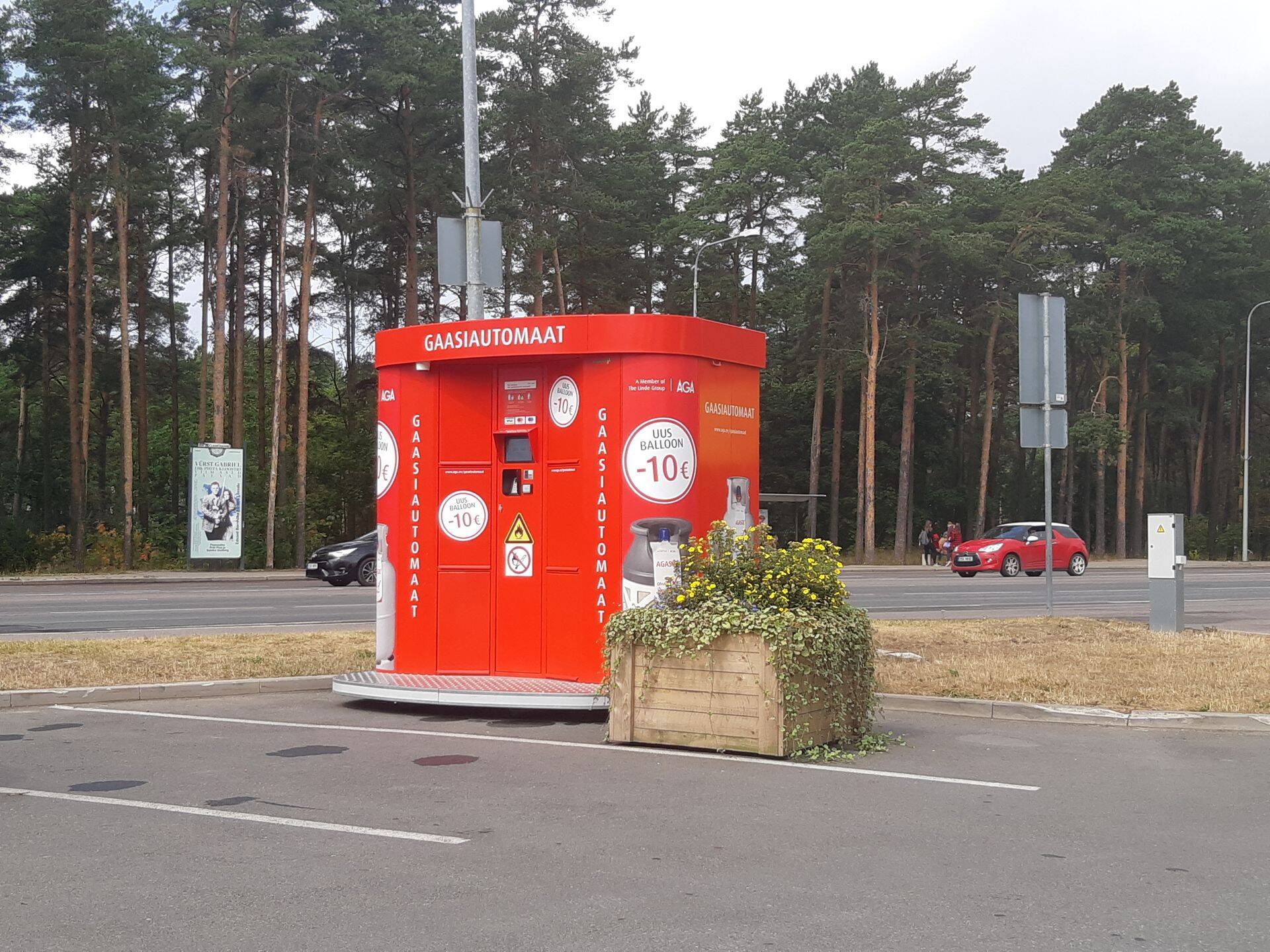 Tänu Eesti AGA gaasiautomaatidele on propaaniballoonid kättesaadavad kõigile ja igal ajal