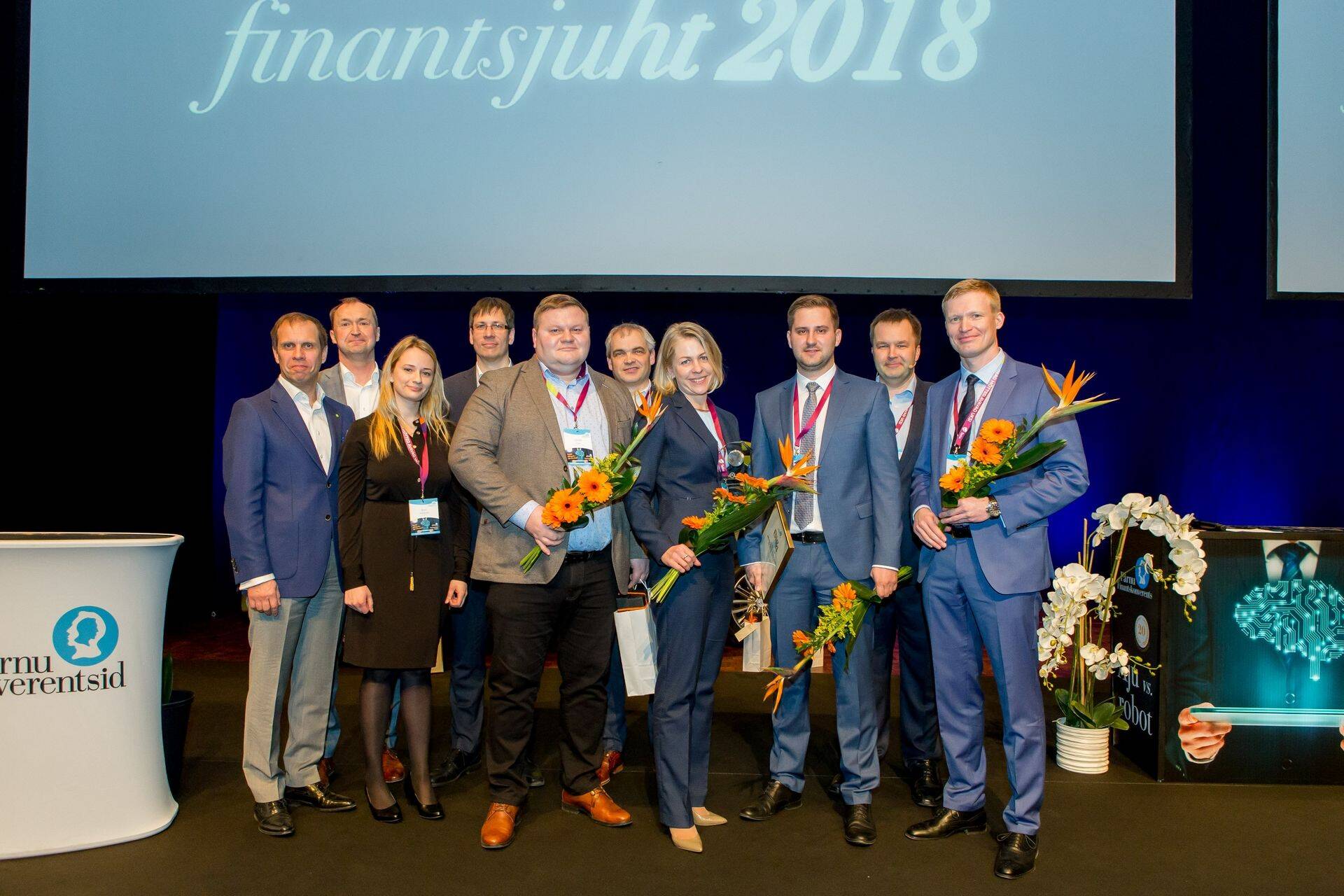 Aasta mõjukaima finantsjuhi autasustamine.