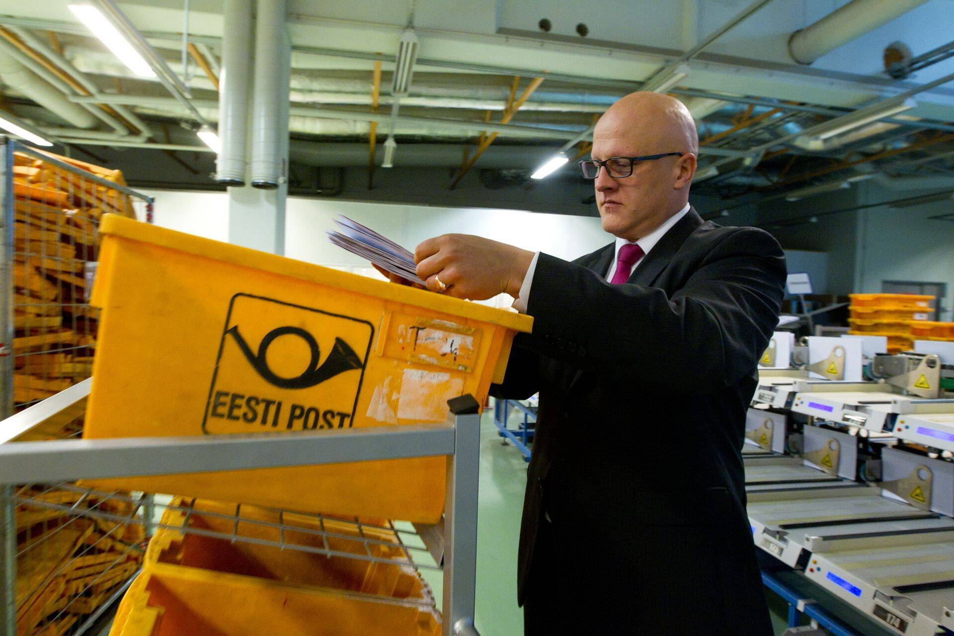 Eesti Posti juhatuse esimees Aavo Kärmas