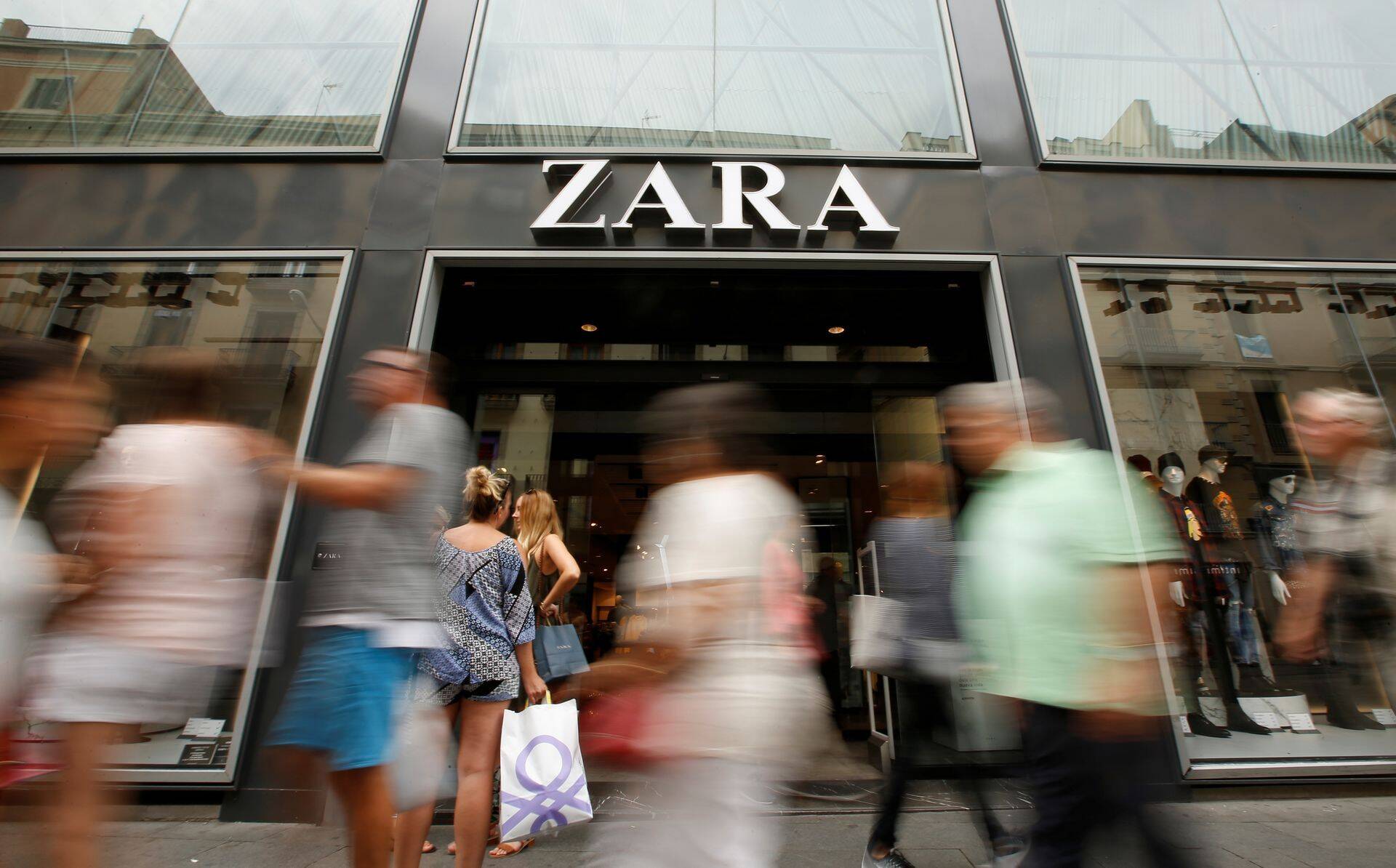 Zara kauplus Barcelonas