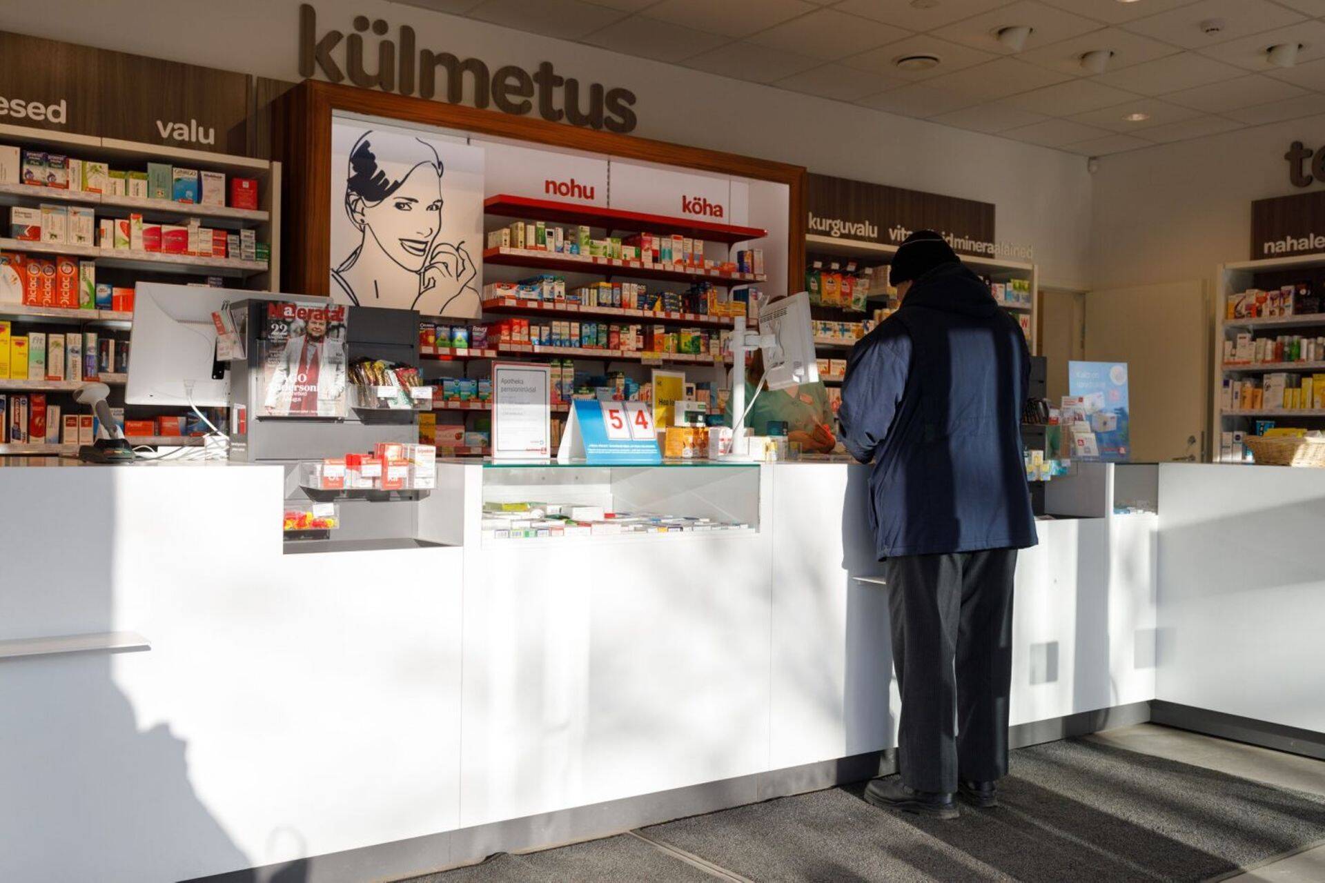 Balti jaamas asuv Apotheka apteek.