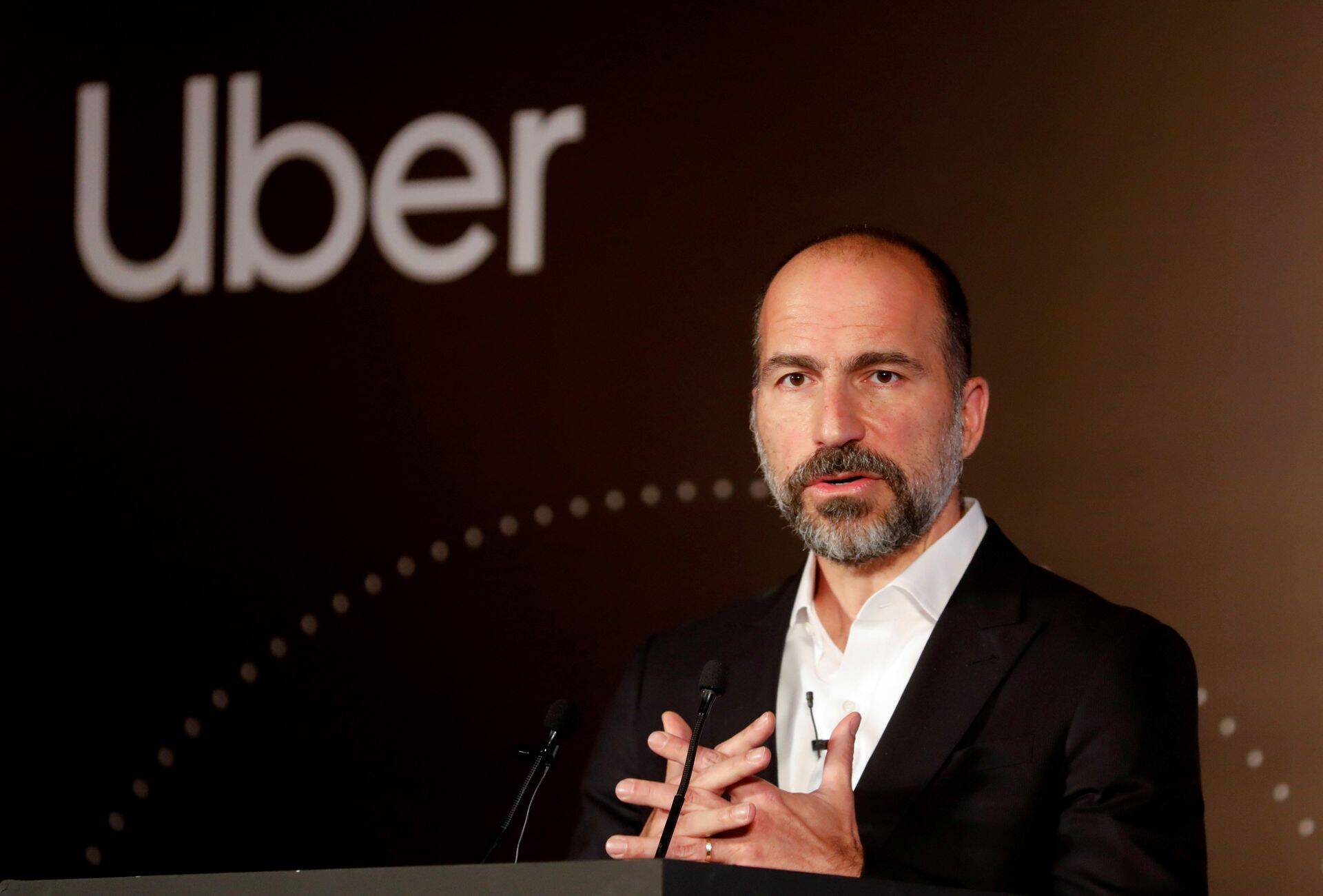 Uberi tegevjuht Dara Khosrowshahi.