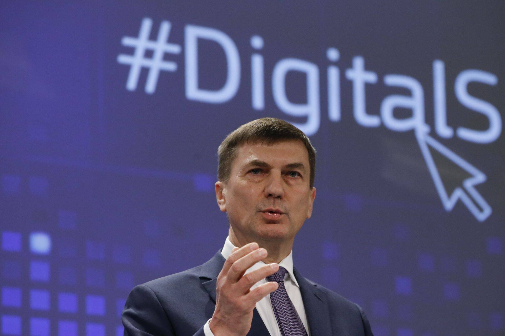 Euroopa Komisjoni digitaalse ühisturu asepresident Andrus Ansip.
