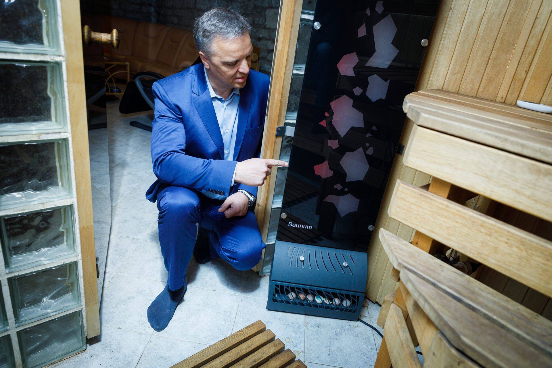 Saunumi asutaja Andrus Vare.