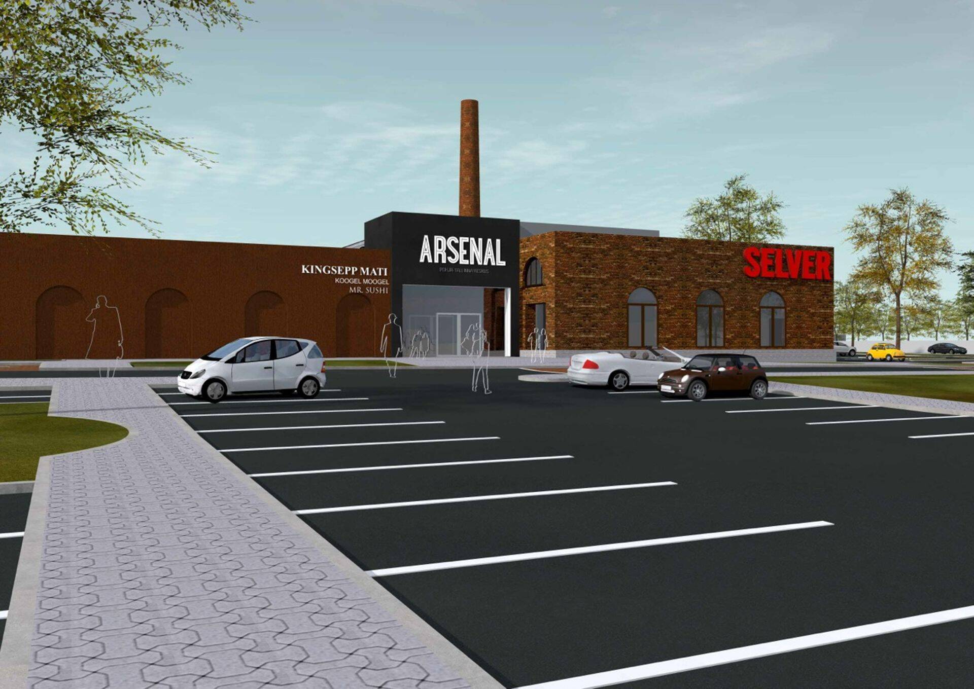 Arsenali keskus avab uksed 27. oktoobril kell 13.00