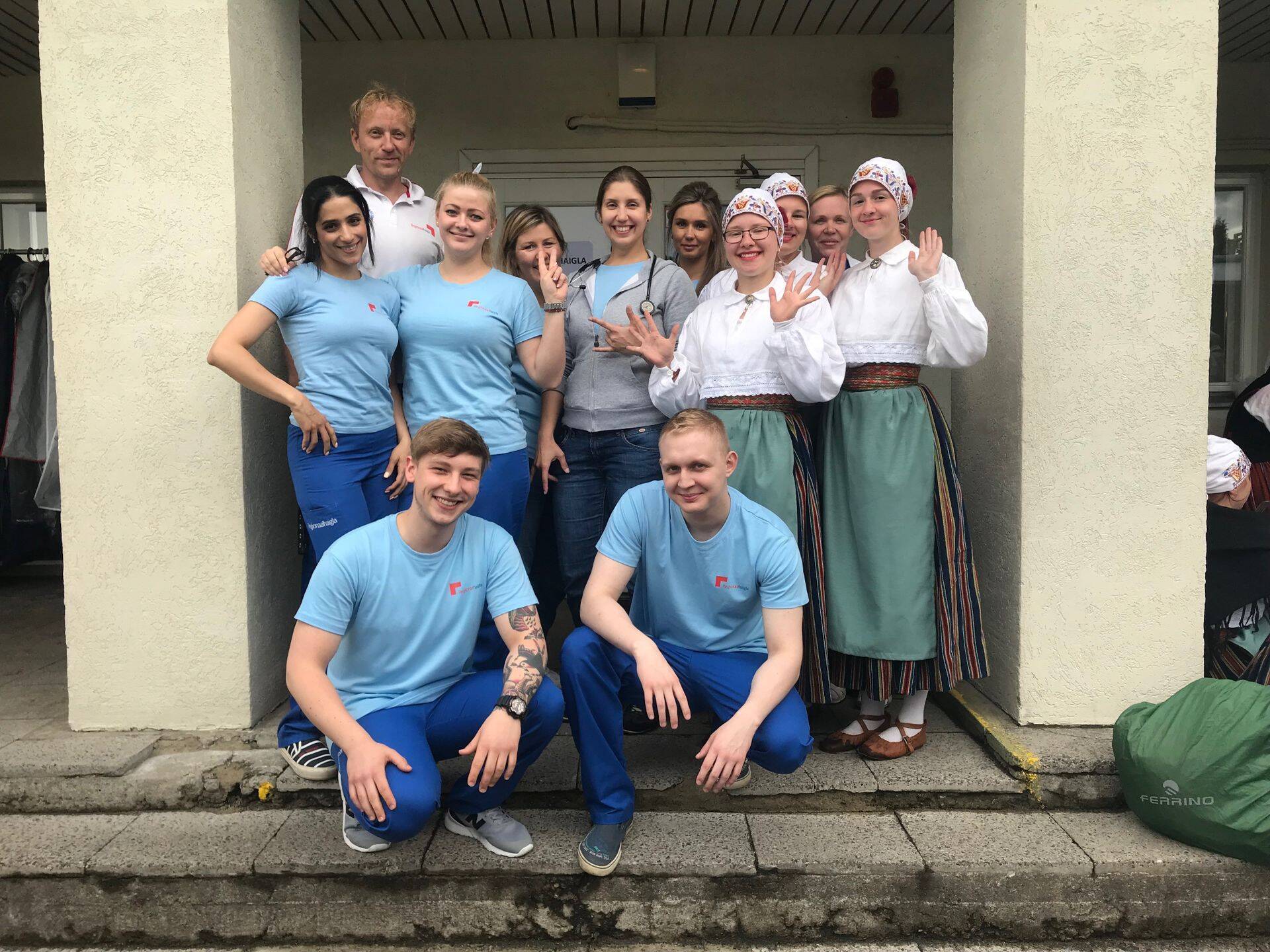 Tantsupeolised vajasid veidi rohkem arstiabi kui laulupeolised. Regionaalhaigla meedikud aitasid kõiki abivajajaid.