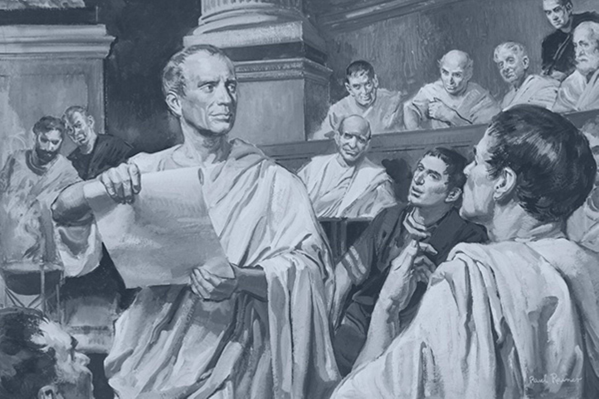 Julius Caesar ei jõudnuks iial ilma Marcus Crassuse heldete laenudeta Rooma poliitika tippu.
