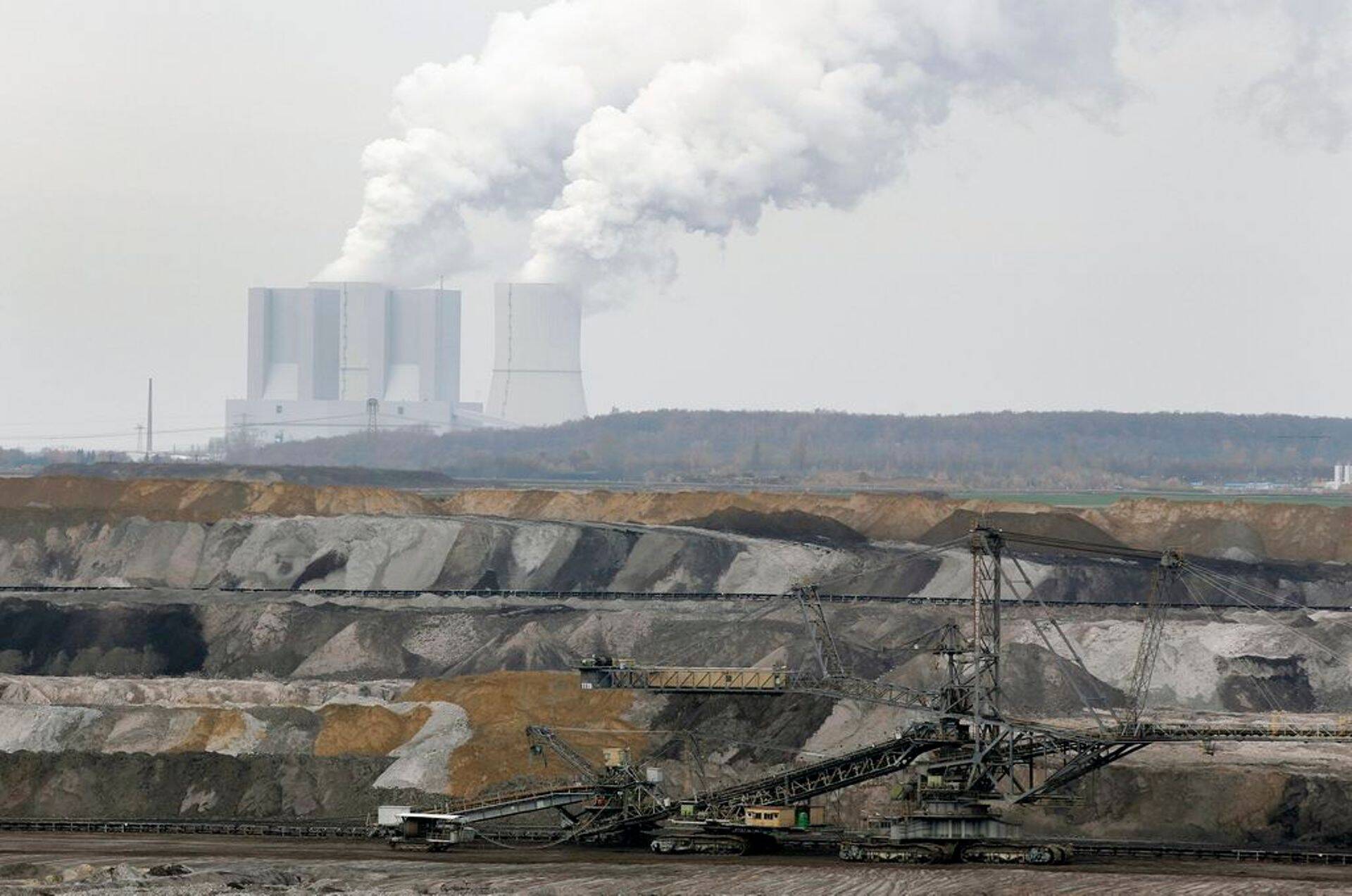 Vattenfalli söeküttel jaam Saksamaal.