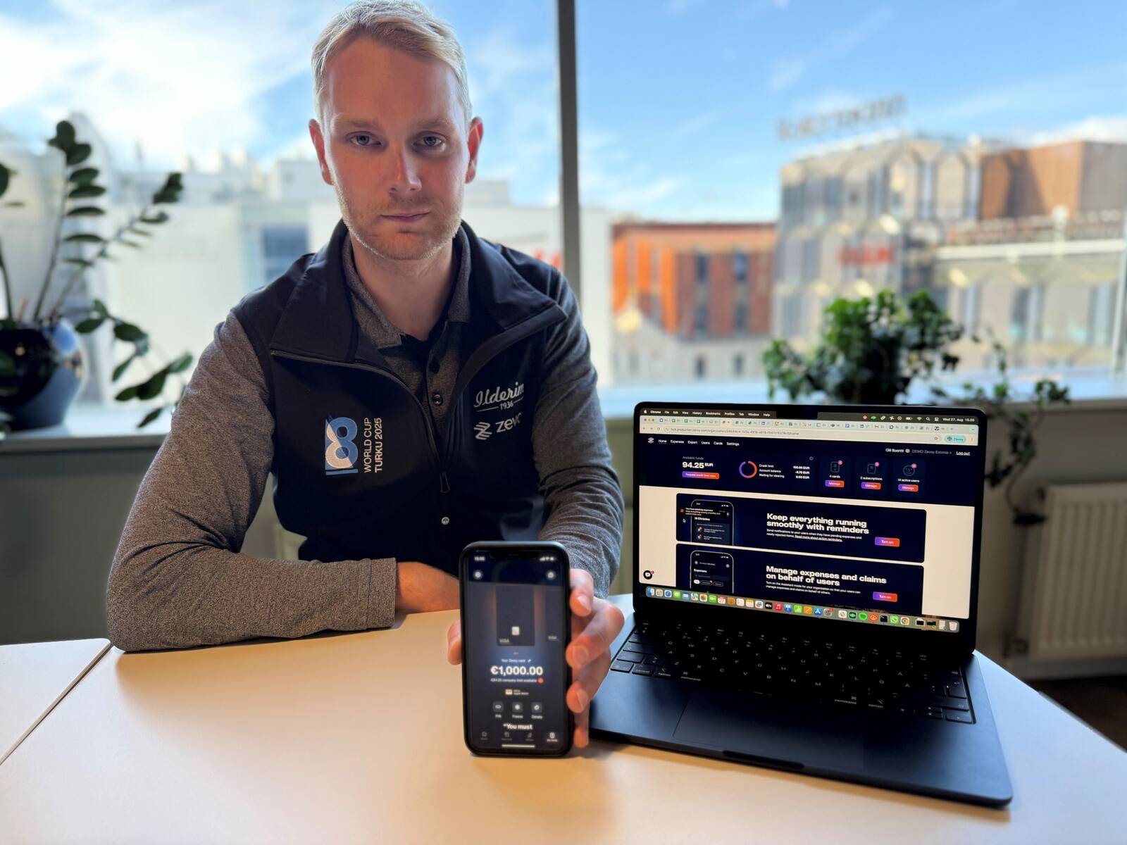 Zevoy Baltikumi juht Olli Suortti tutvustab 2020. aasta augustis Soomes loodud Zevoy platovmi.