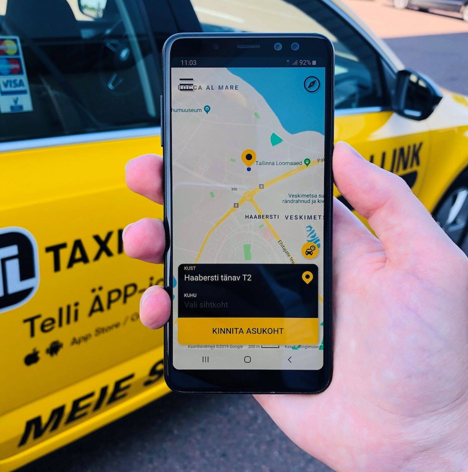Taxilink tagab sõltumata ummikutest alati kindla sõiduhinna.