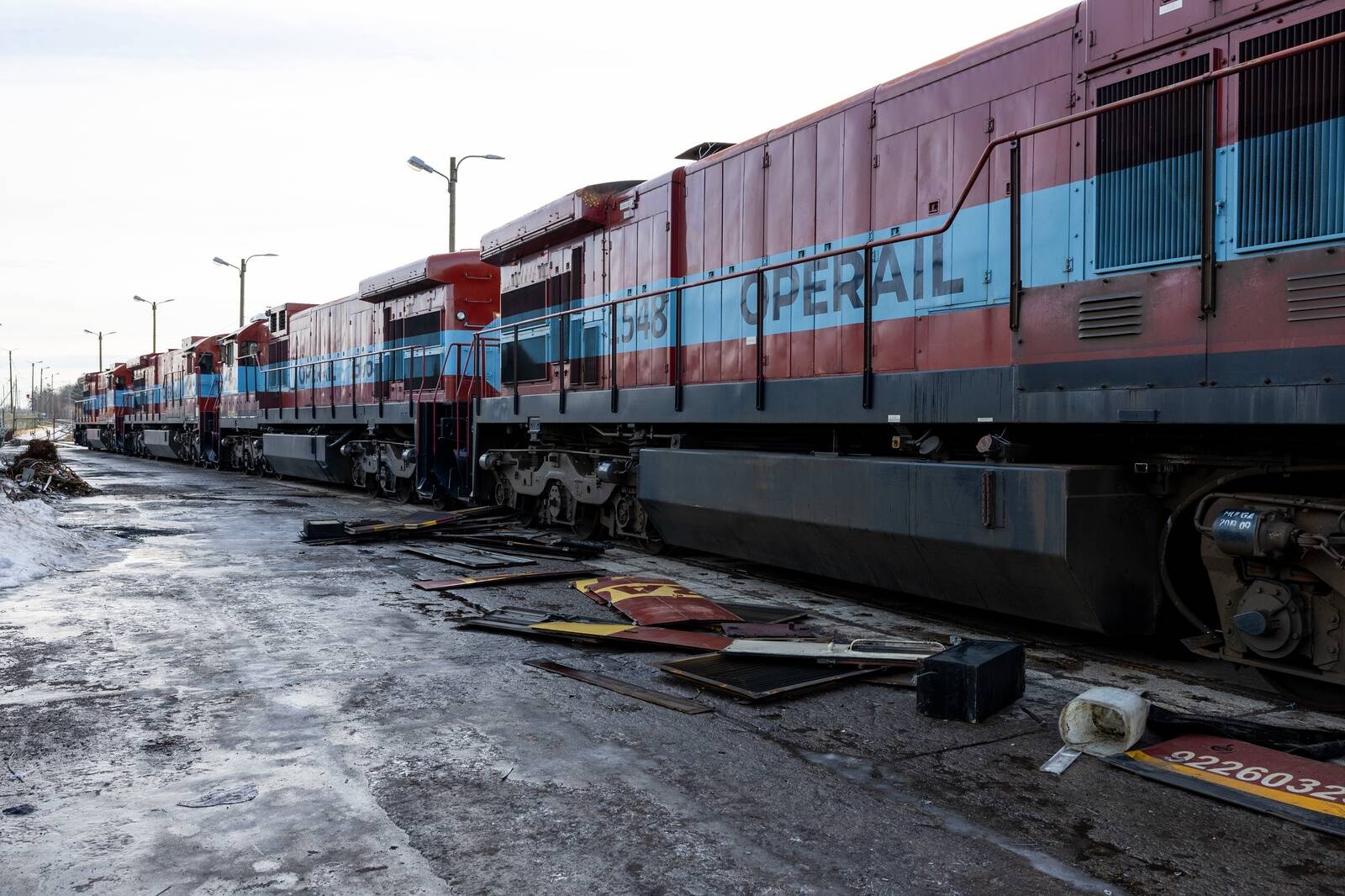 С начала прошлого года Operail получила государственный запрет на перевозку несанкционированных грузов из России и Беларуси.