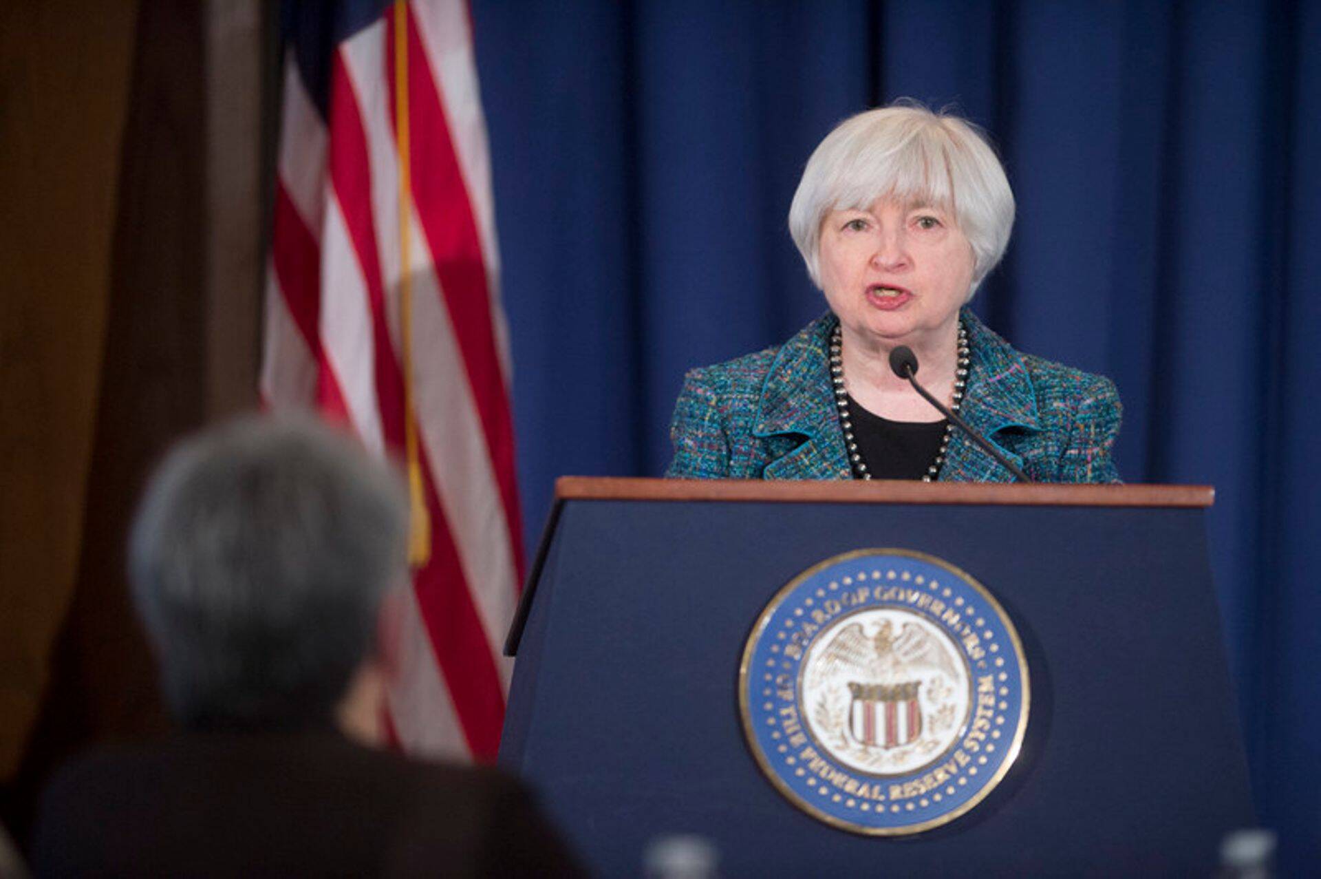 Föderaalreservi pealik Janet Yellen.