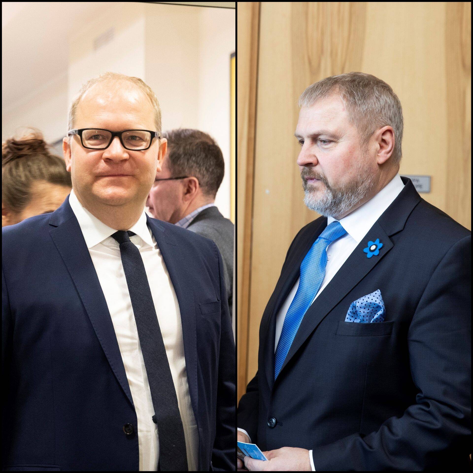 Urmas Paet ja Riho Terras.