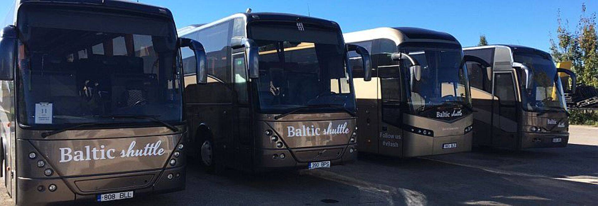 MItmed Baltic Suhttle`i uued bussid jäid tänavu koroona tõttu seisma.