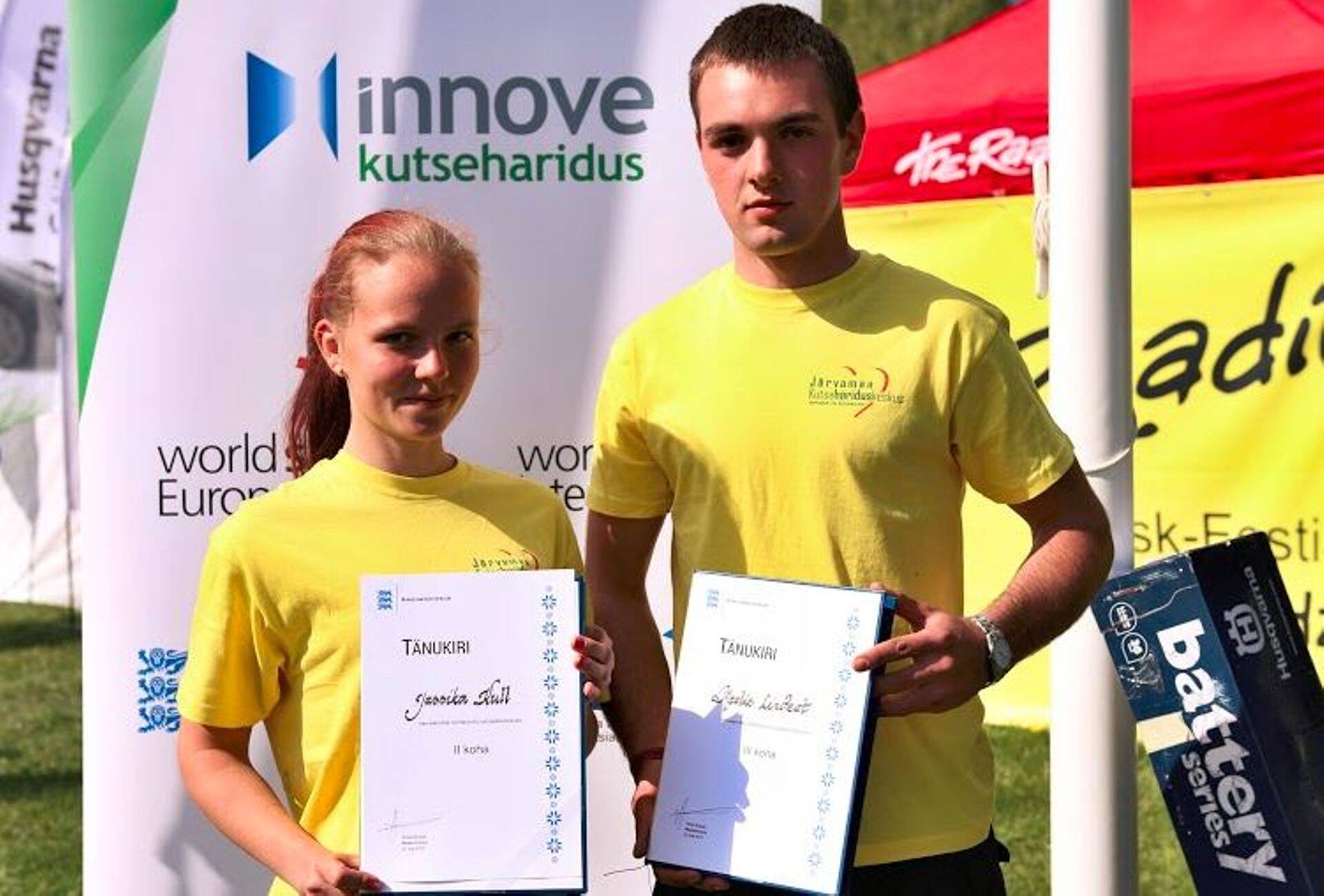 Teise koha sai Jessika Kull. Kolmandale kohale tuli Meelis Lindret.