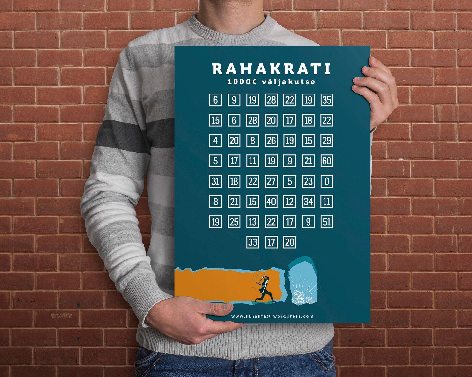 1000 euro väljakutse muudab säästmise mängulisemaks.