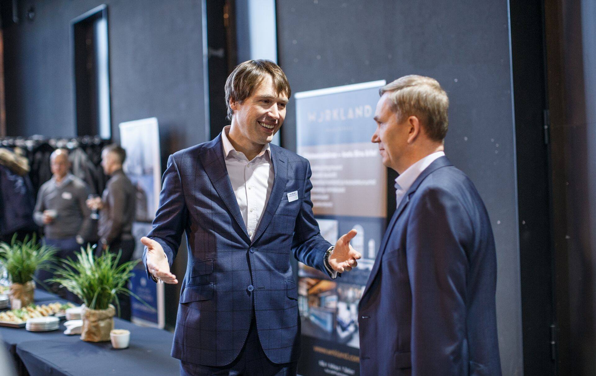 Novira Capitali juhtivpartner Arle Mölder Äripäeva kinnisvarakonverentsil.