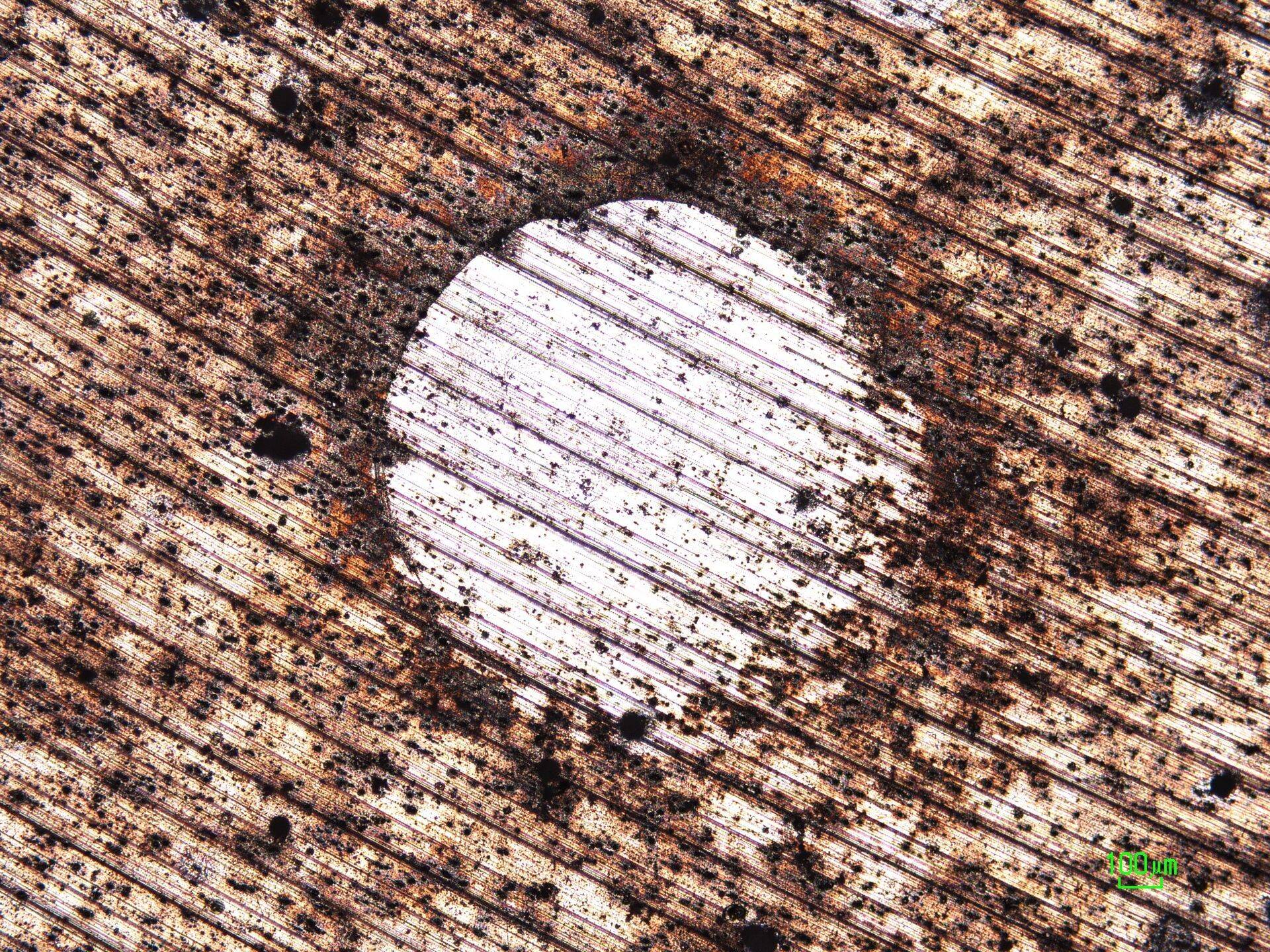 Roostetanud duralumiinium.