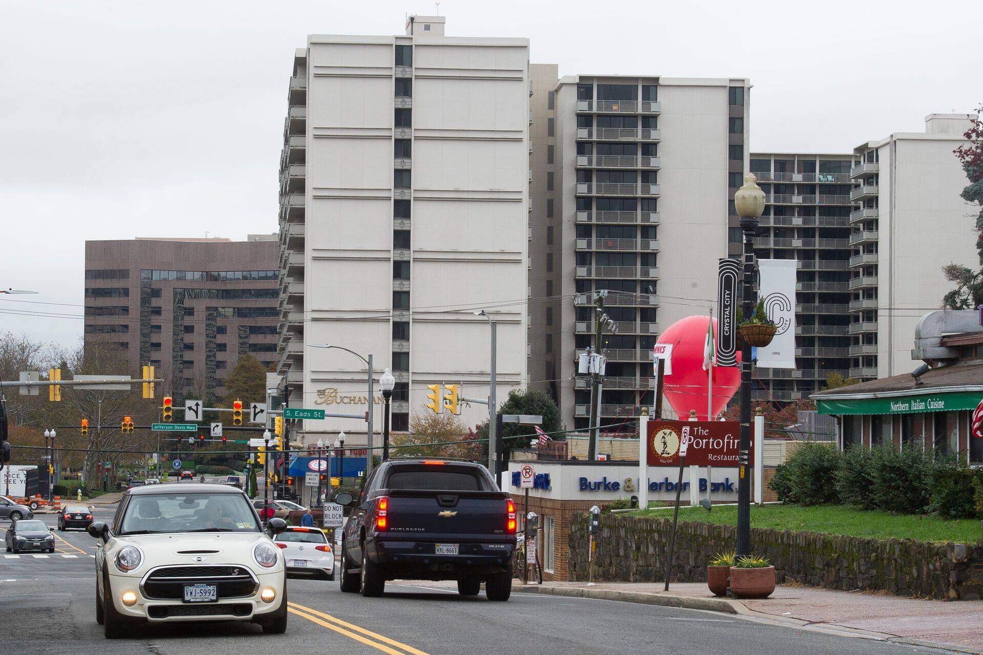 Crystal City Arlingtonis Virgina osariigis, mis saab üheks Amazoni uue peakontori asukohaks.