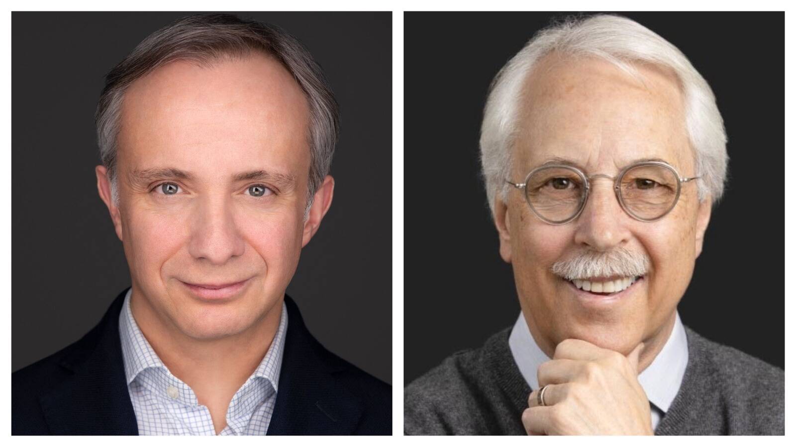 Michele Zanini (vasakul) on Management Labi direktor. Gary Hamel on Londoni ärikooli külalisprofessor. Nad on raamatu "Humanocracy, Updated and Expanded: Building Organizations as Amazing as the People Inside Them (2025) autorid.