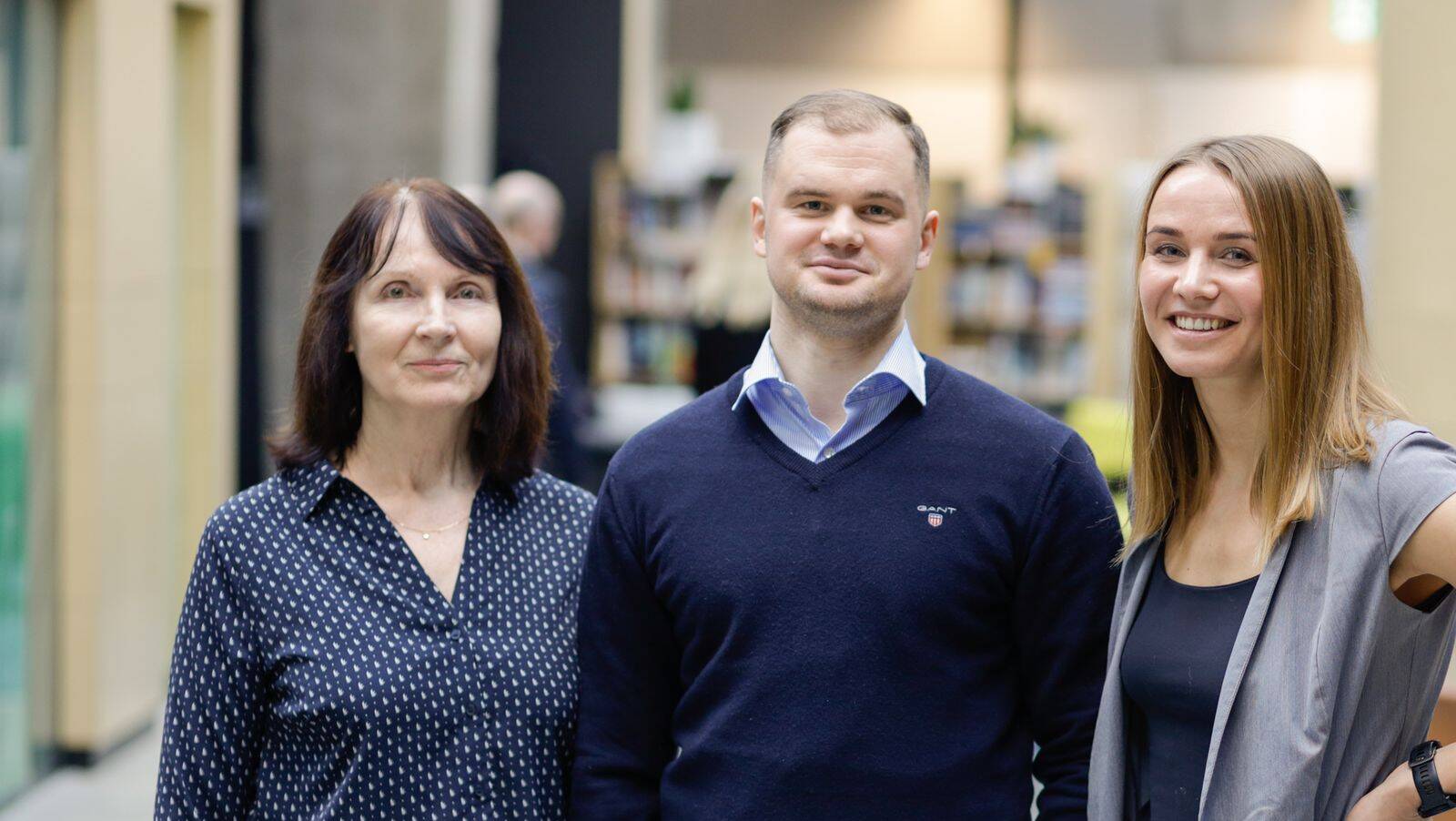 Dagmar Kutsar, Einar Niin ja Mari Helstein.