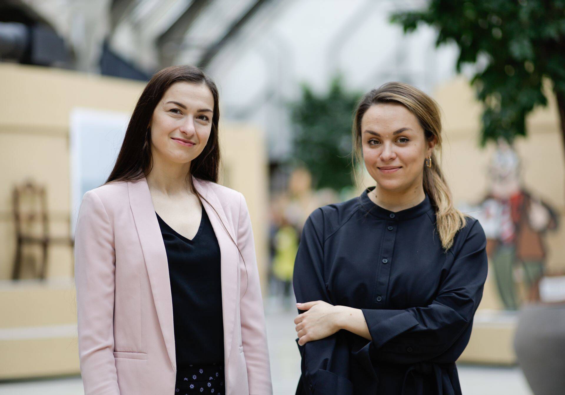 Kristina Jerjomina ja Mari Anne Valberg.