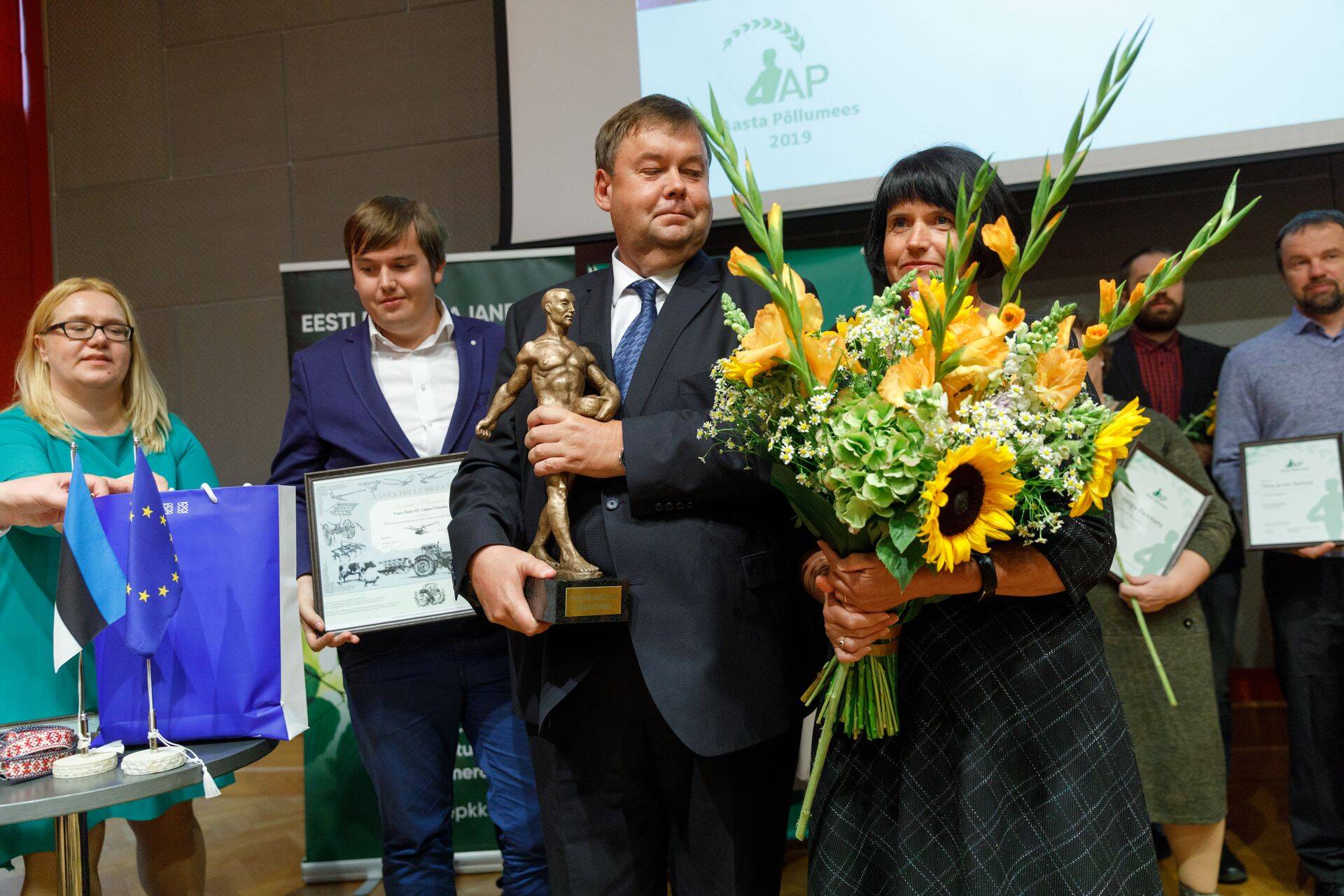Indrek Klammer pälvis 2019. aastal aasta põllumehe tiitli.