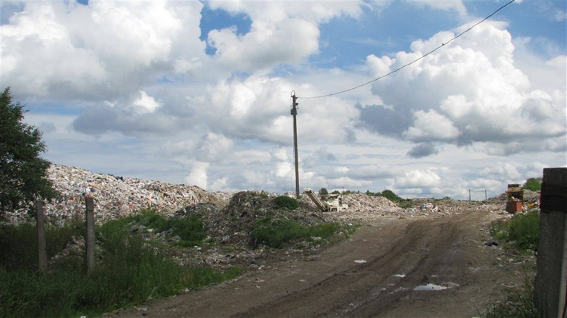 Vaivara prügila enne korrastustööde algust, juuni 2012