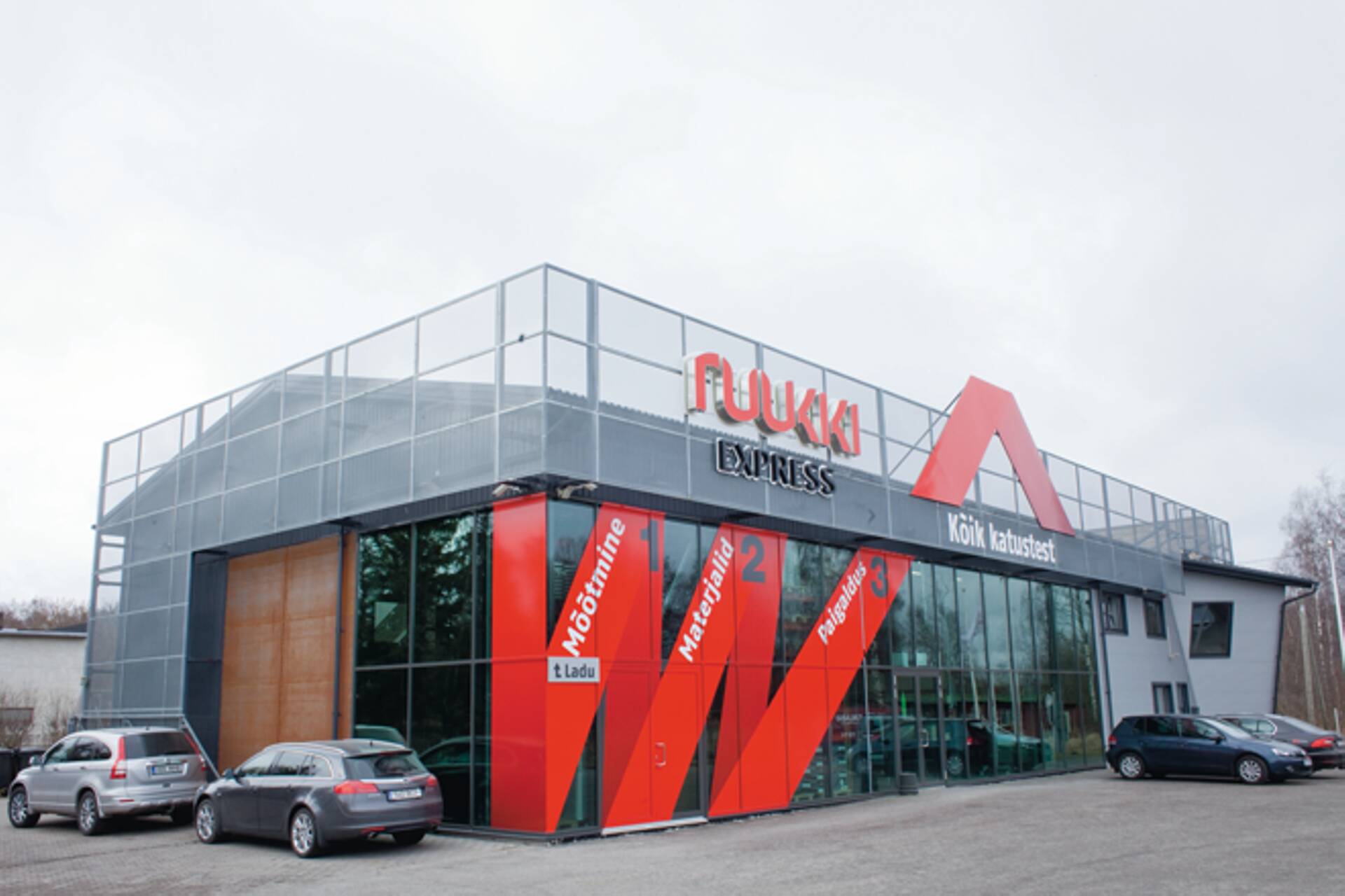 Ruukki Expressil on üle 40 teeninduskeskuse Soomes, Rootsis, Eestis, Lätis, Leedus, Poolas ja Slovakkias.