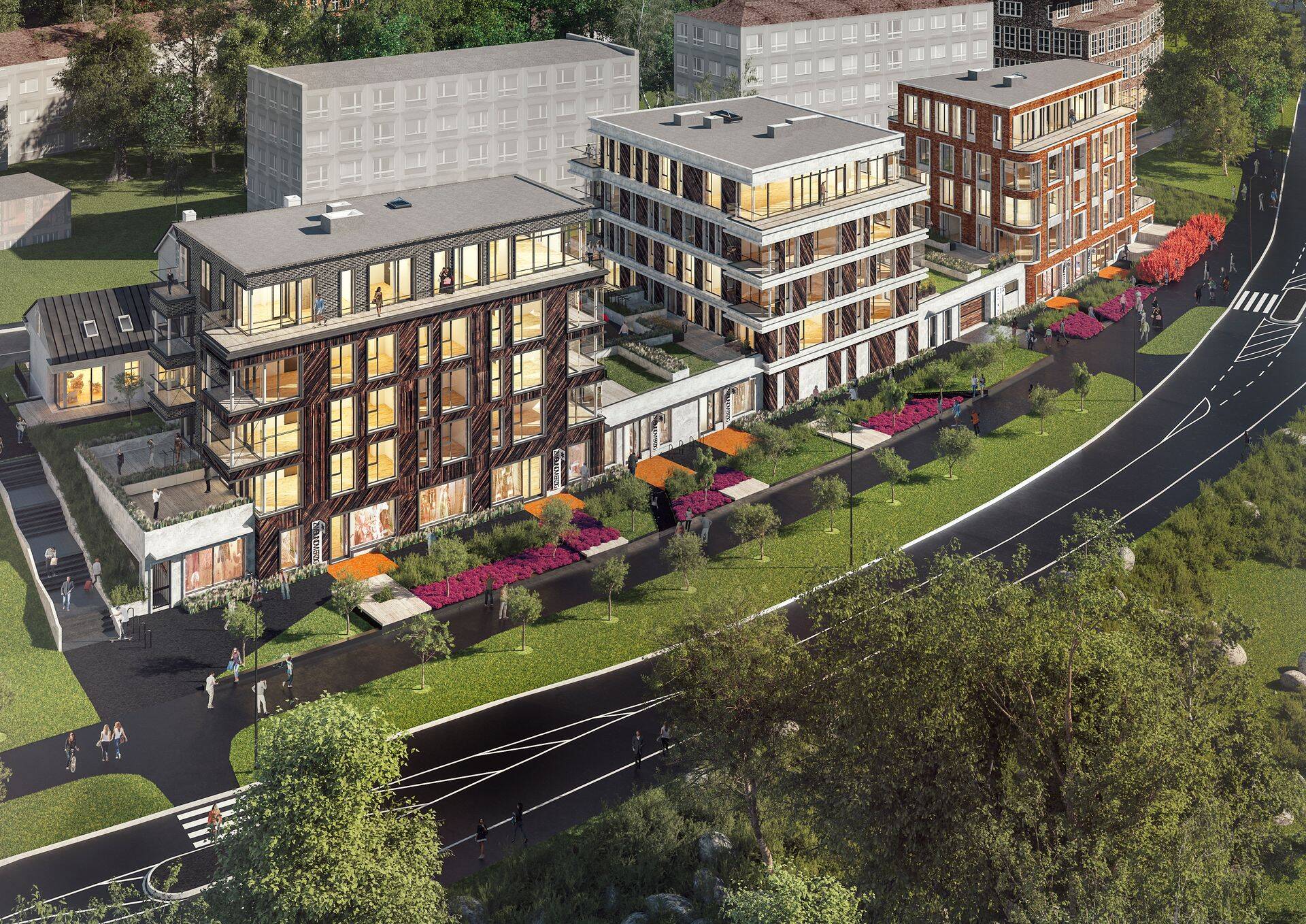 Rand Villad Kalaranna tänava ääres