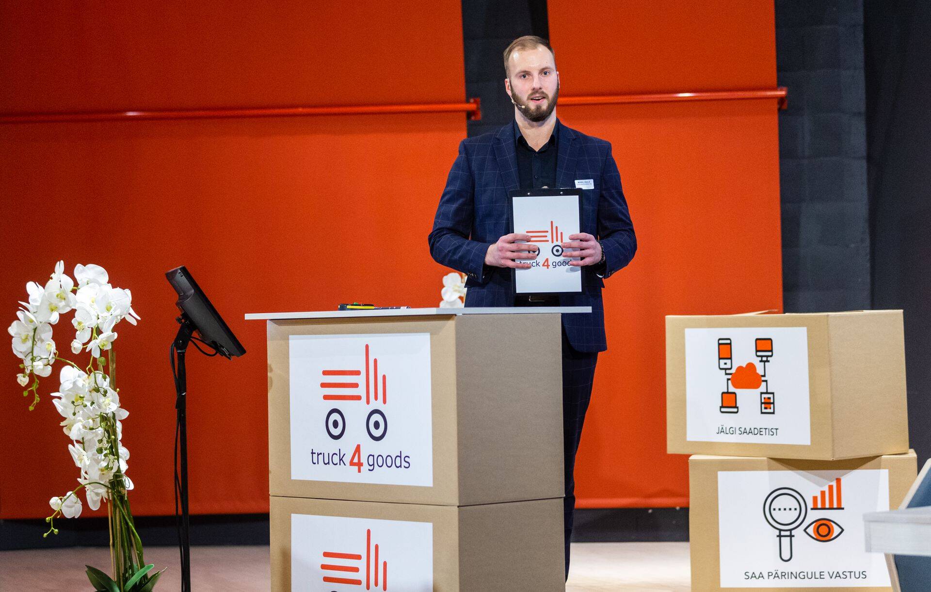 Truck4goods asutaja Tarmo Maasel.