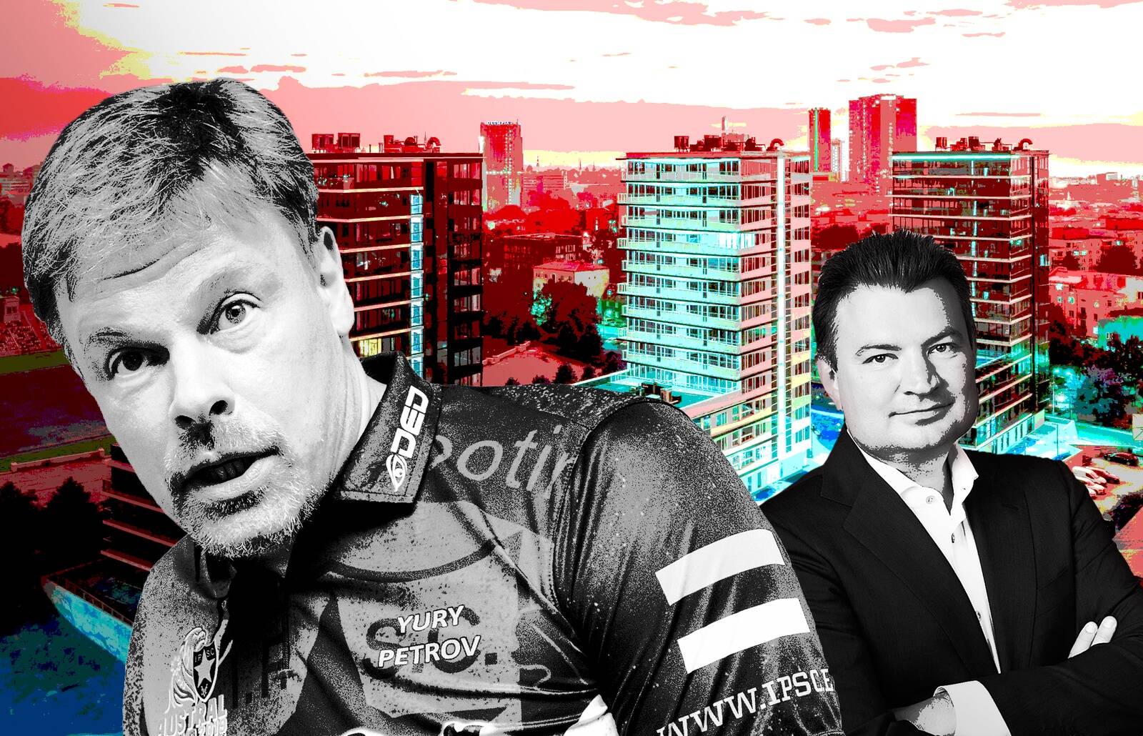 Kalevi Panorama omanike Juri Petrovi (vasakul) ja Vladimir Voronini (paremal) konflikt on kestnud juba mitu aastat.