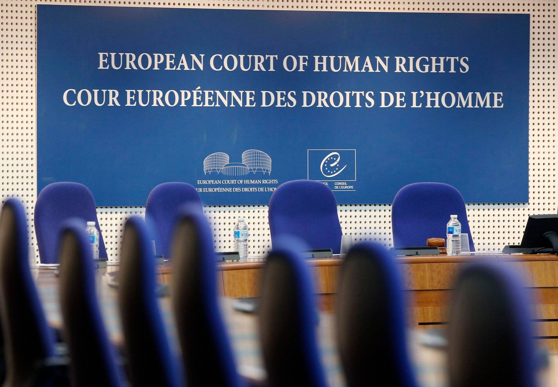 Prantsusmaal Strasbourgis asuva Euroopa Inimõiguste Kohtu saal.