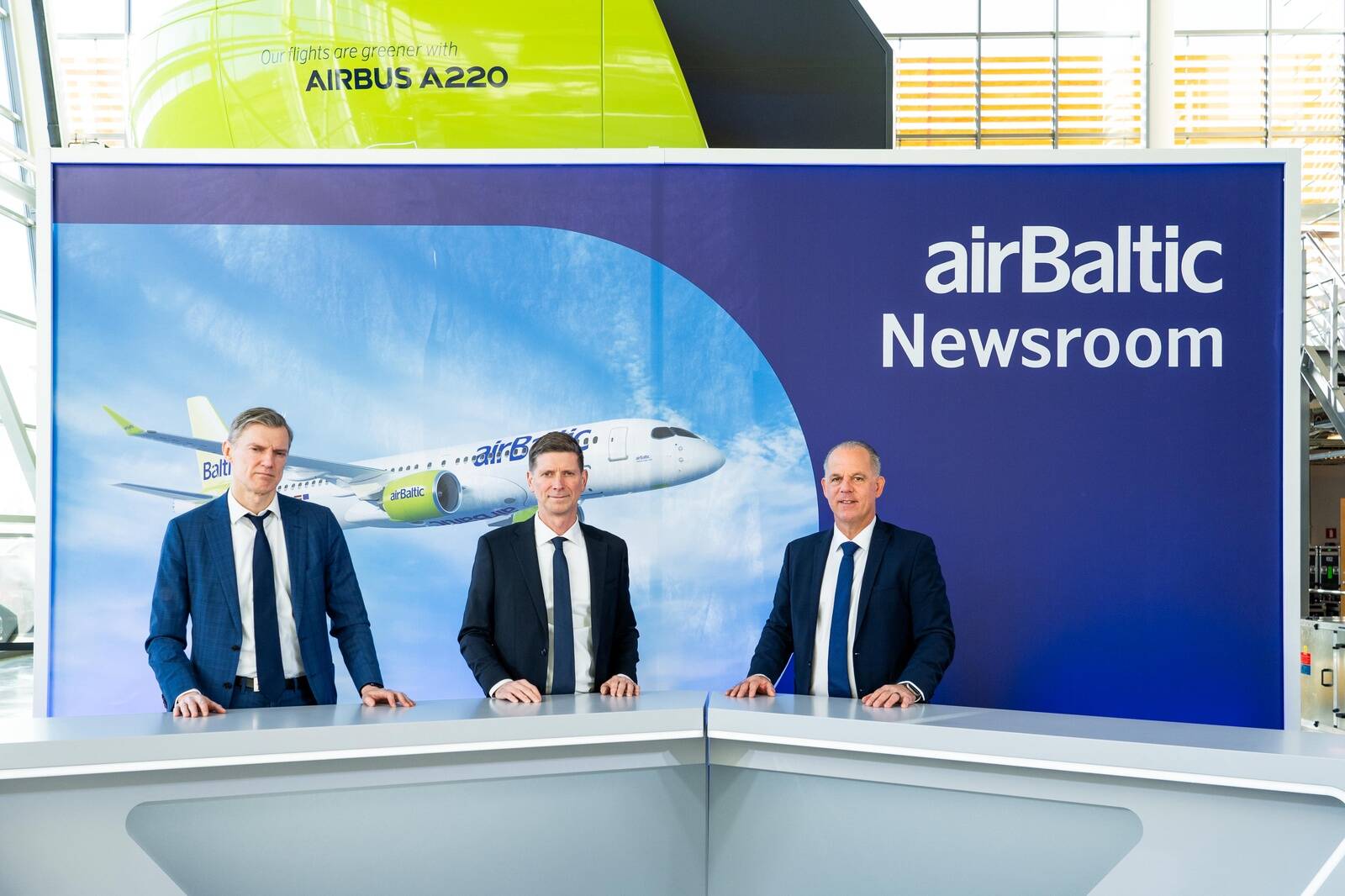 airBalticu juhid teatasid headest tulemustest.