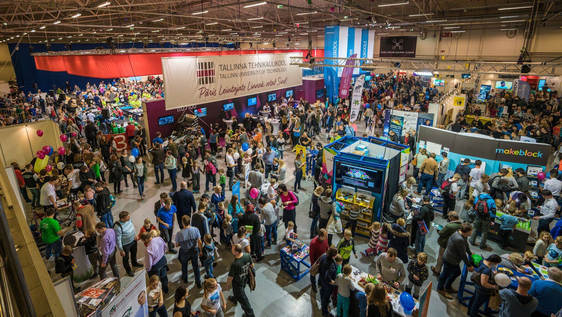 27 000 inimest festivalil Robotex International 2017 Tallinnas