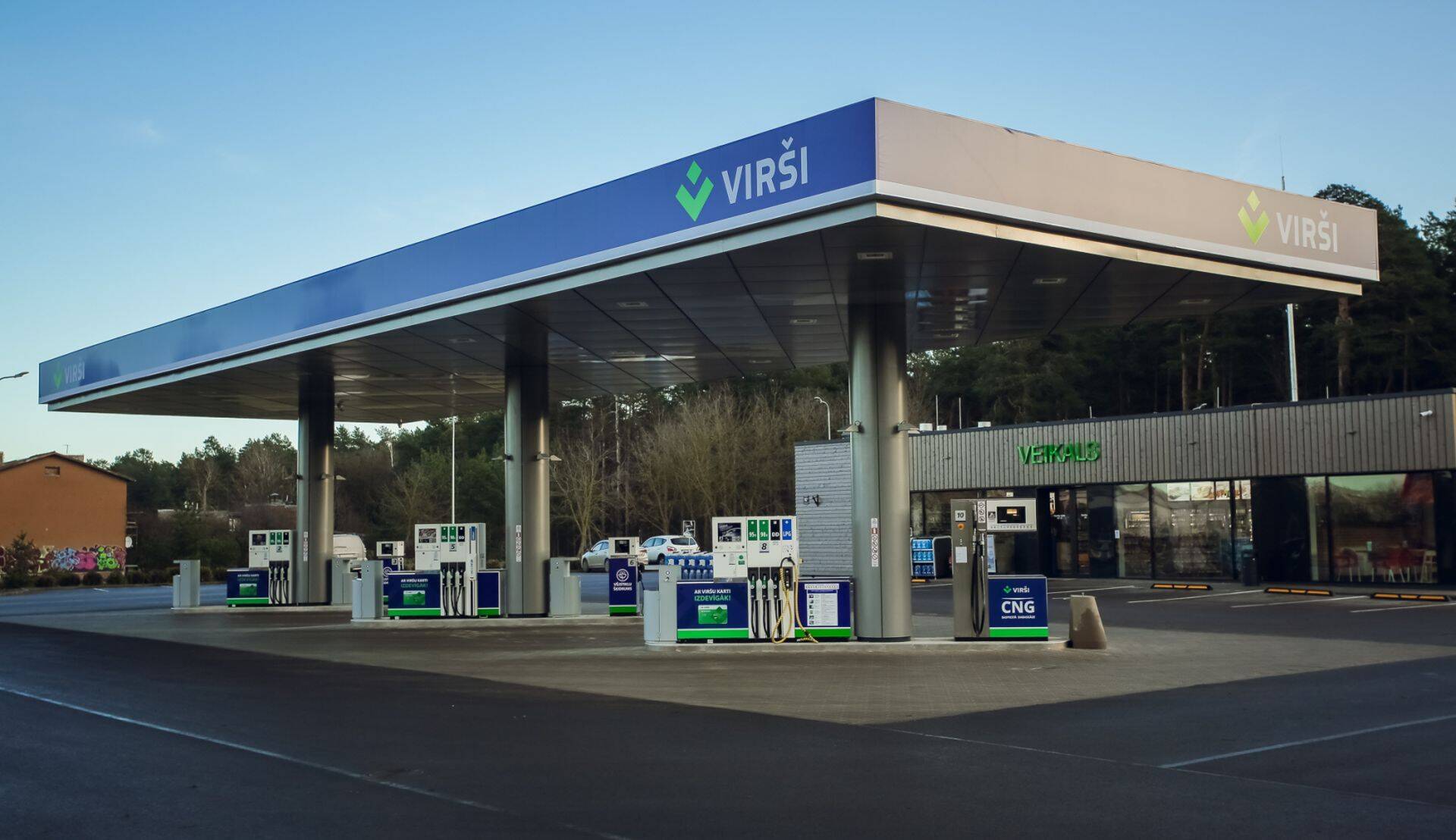 Rīgas First North alternatīvajā biržā ienākošais degvielas uzpildes staciju tīkls Virši izrādījās populārs gan Igaunijas, gan Latvijas investoru vidū. Foto: VIRŠI