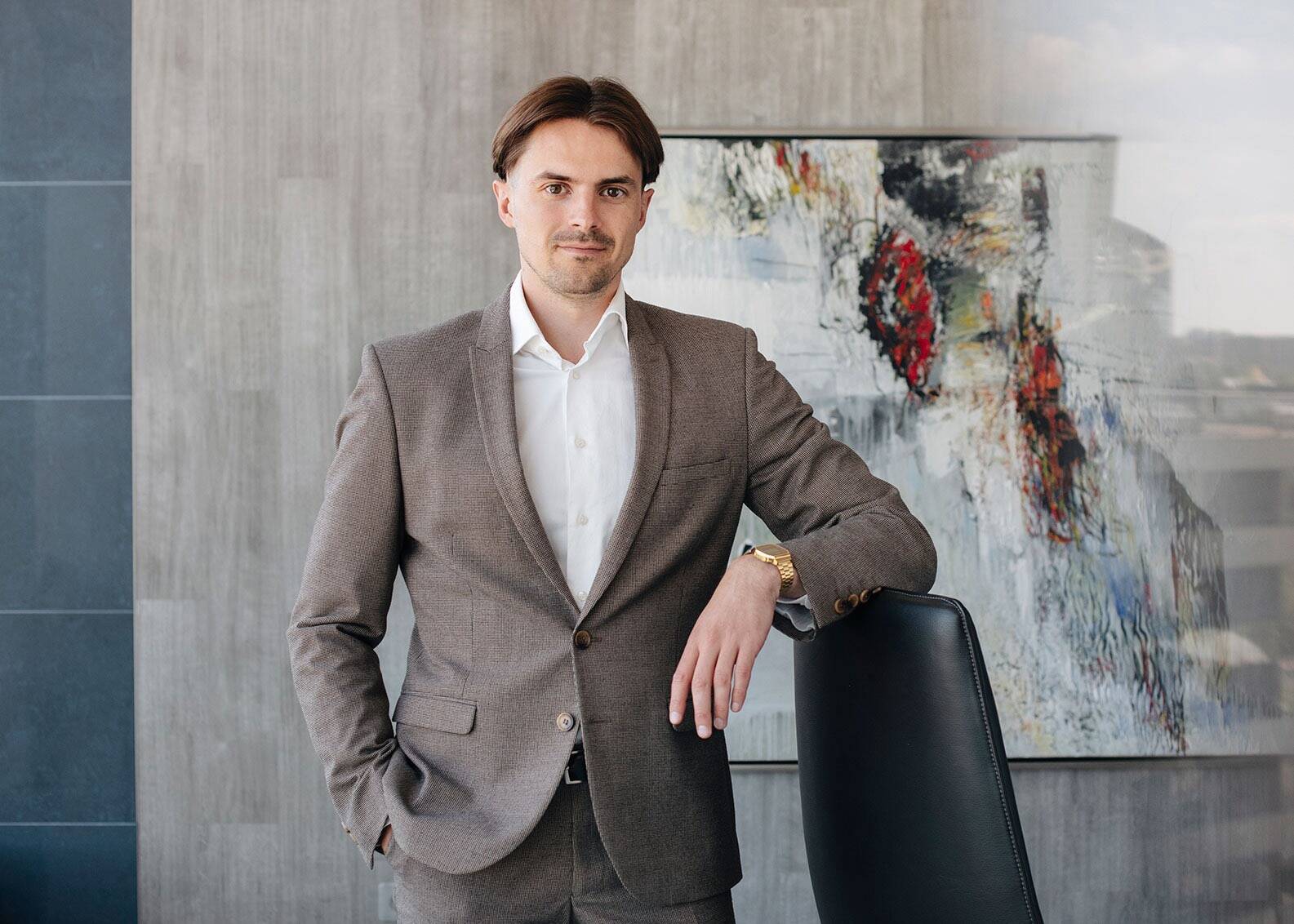 Nordspace’i finantsjuht Pijus Labanauskas.