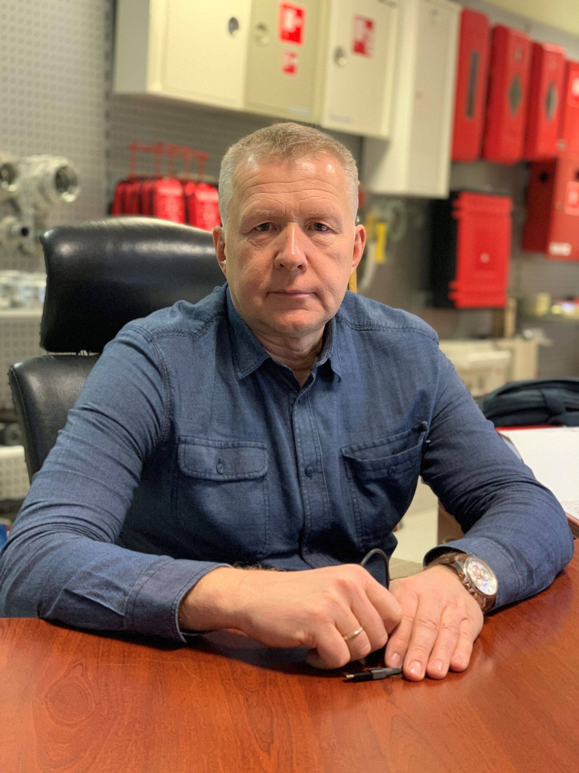 Firetek OÜ asutaja ja juht Georg Kangur