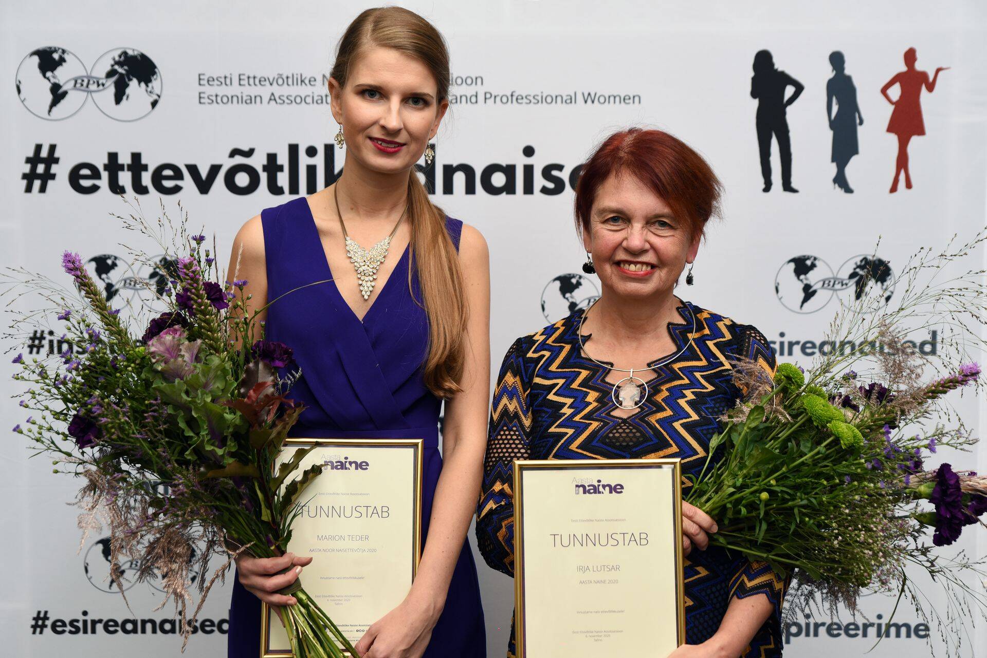 Marion Teder (vasakul) ja Irja Lutsar.