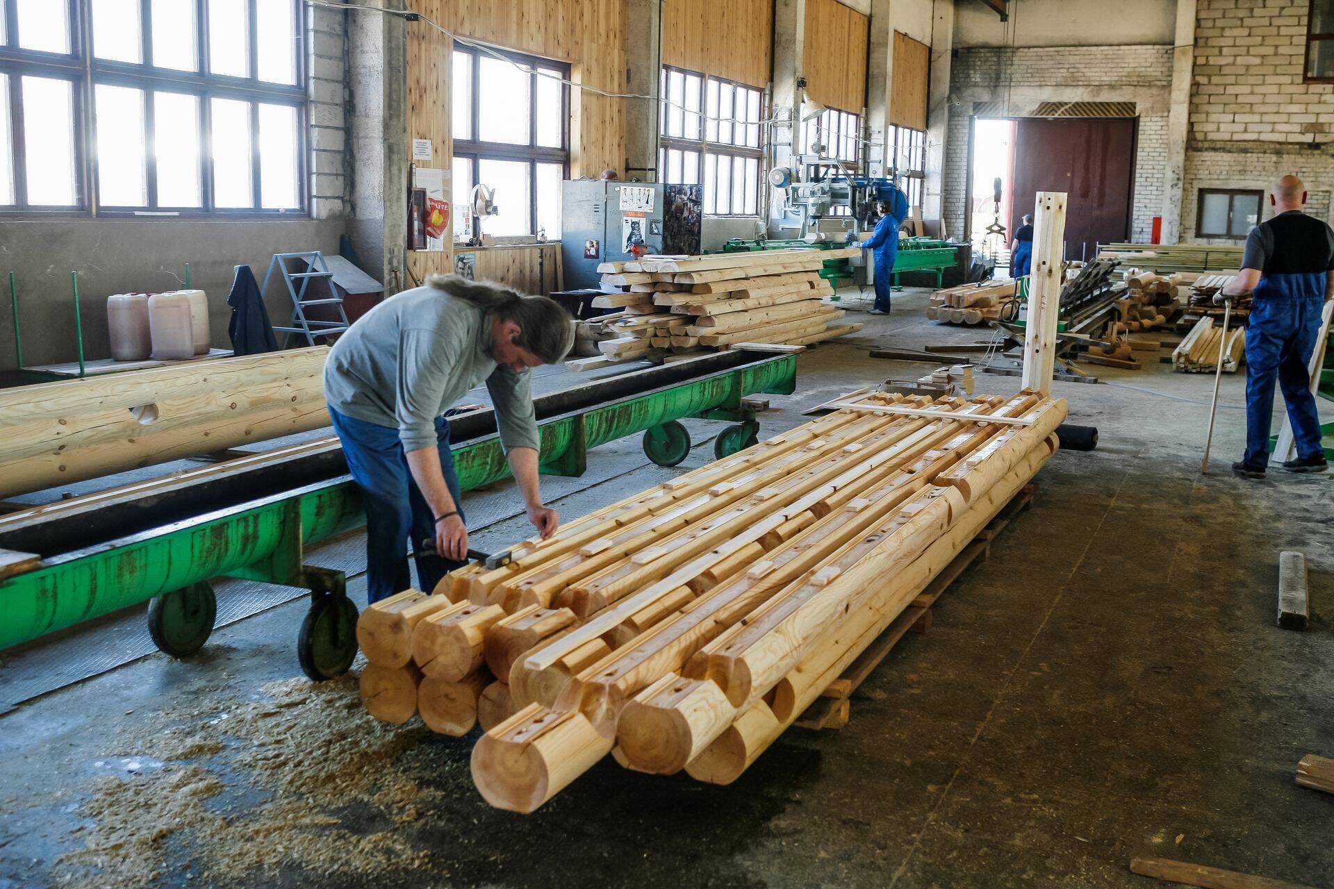 AS Ritsu palkmaja tootmine.