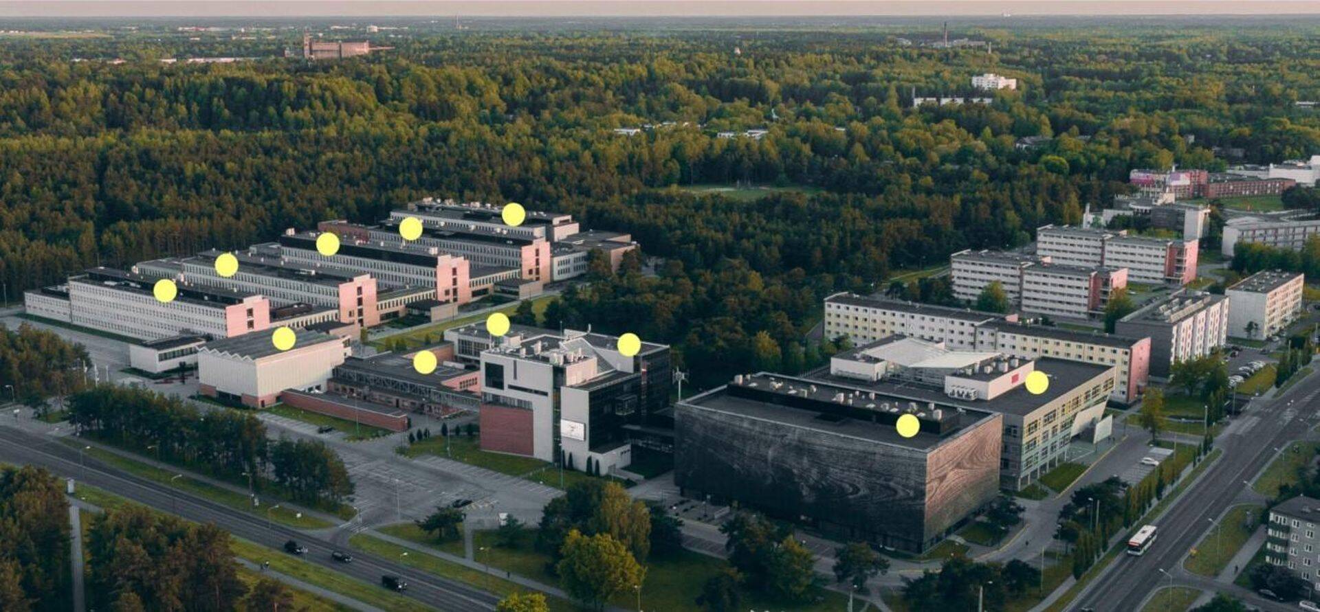 TalTechil on plaanis katta katused päikesepaneelidega.