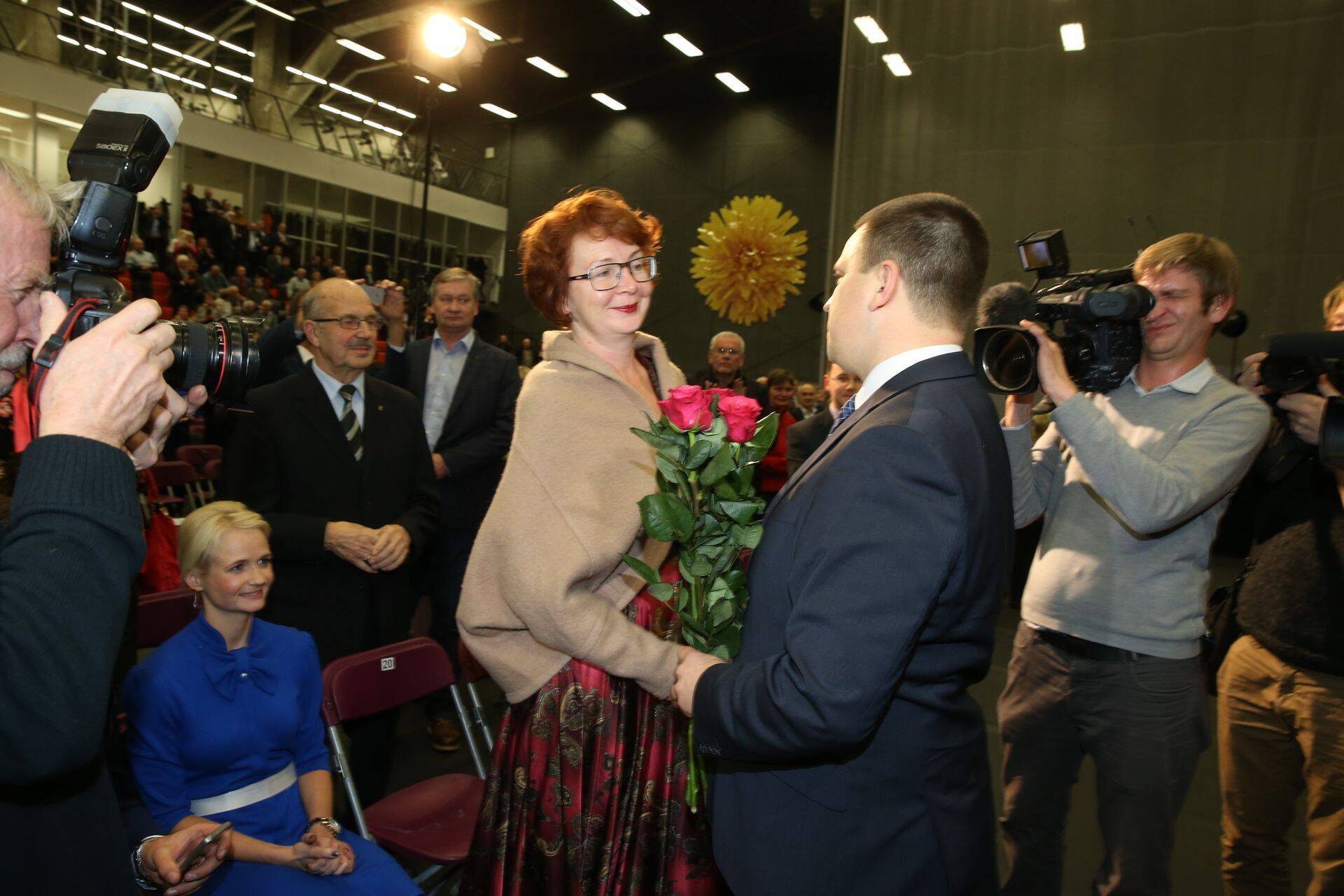 Jüri Ratas valiti erakonna kongressil uueks esimeheks.